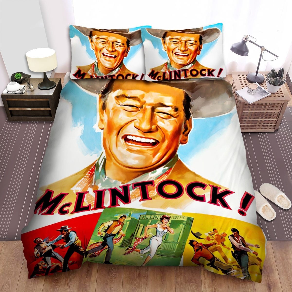 Mclintock! Smile Bedding Sets, Flatsheet Gift For Wife, Husband, Besties