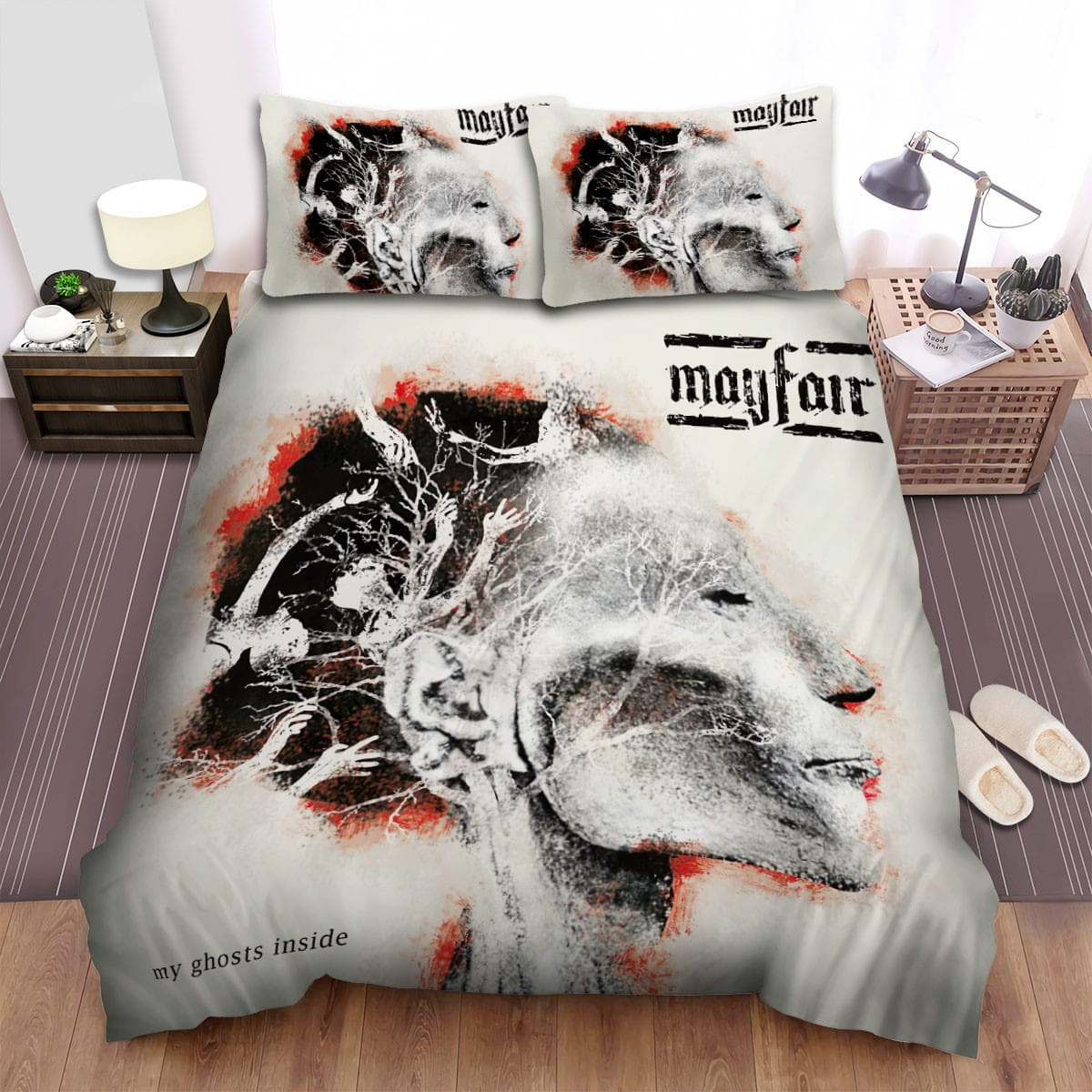 Mayfair My Ghosts Inside Bedding Sets Duvet Cover, Flatsheet, Pillowcase For Your Lover