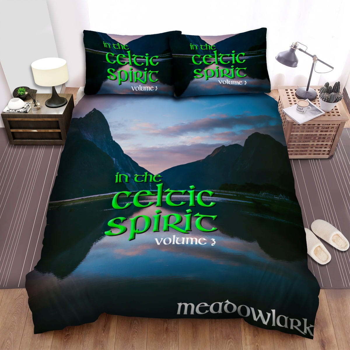 Meadowlark Volume 3 Bedding Sets, Flatsheet Gift For Christmas, Thanksgiving, Halloween