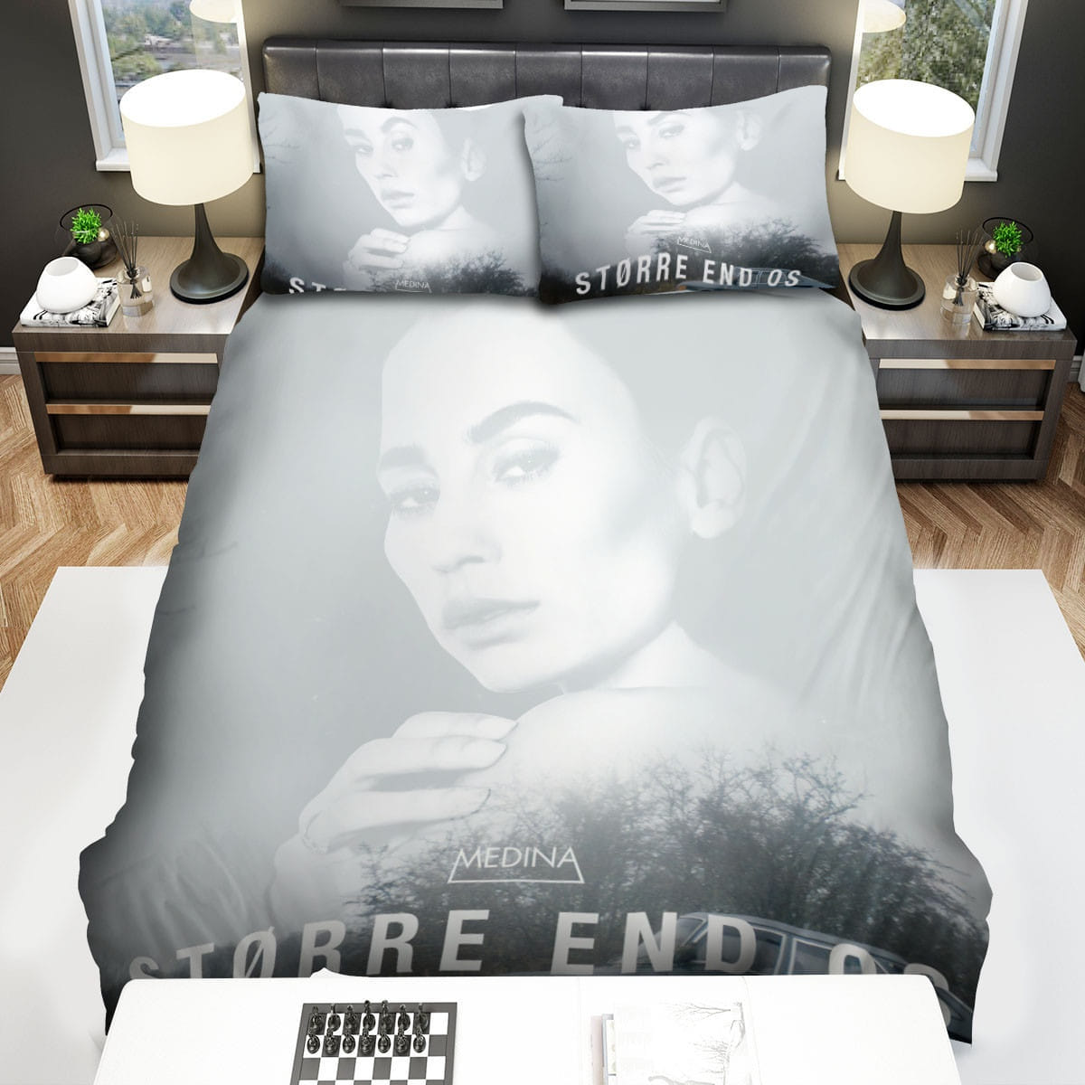 Medina Storre End Os Cover Bedding Sets Duvet Cover, Flatsheet, Pillowcase For Your Lover