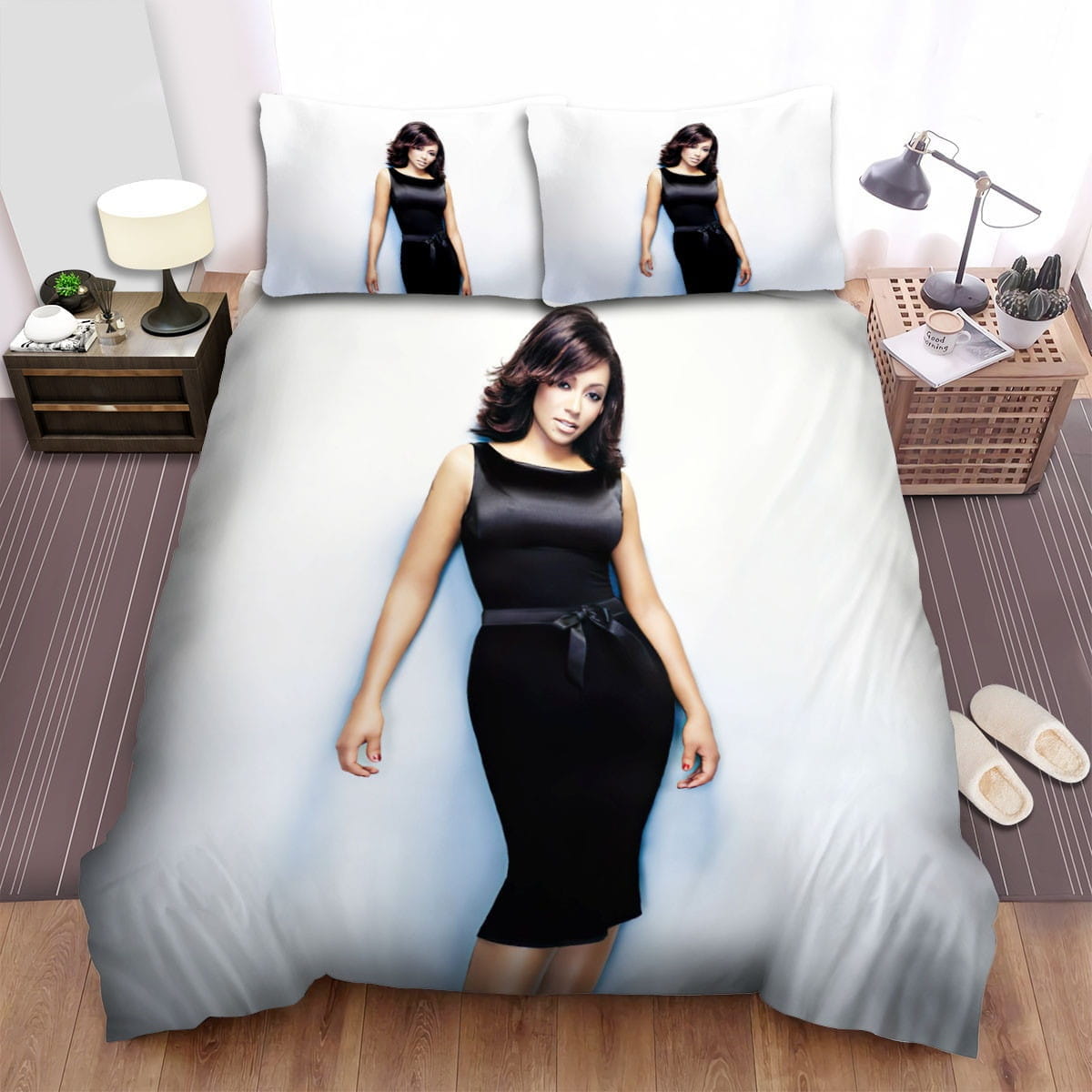 Mel B Decorative Bedding Sets with Duvet Cover, Flatsheet, Pillowcases