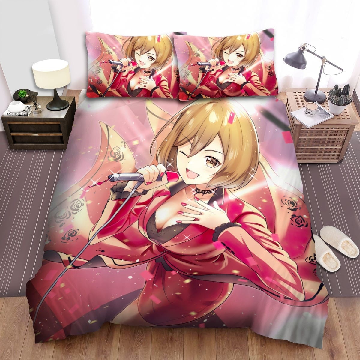 Meiko (Vocaloid) Bedding Sets Duvet Cover, Flatsheet, Pillowcases For Every Bedroom
