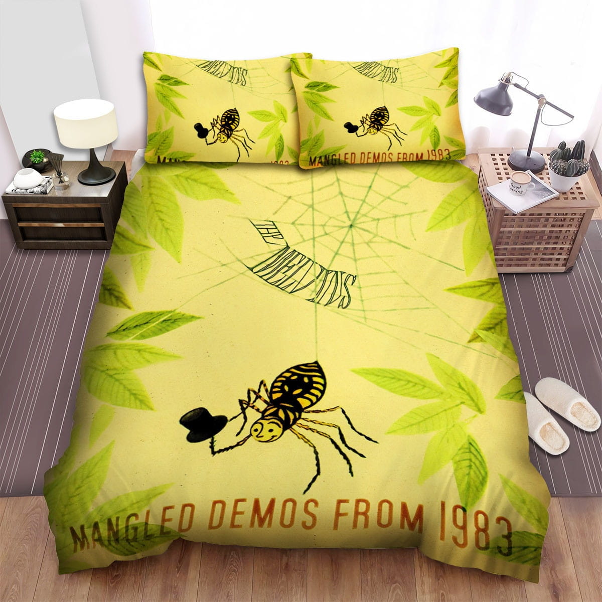 Melvins Spider Bedding Set, Gift For Christmas, Birthday, Thanksgiving