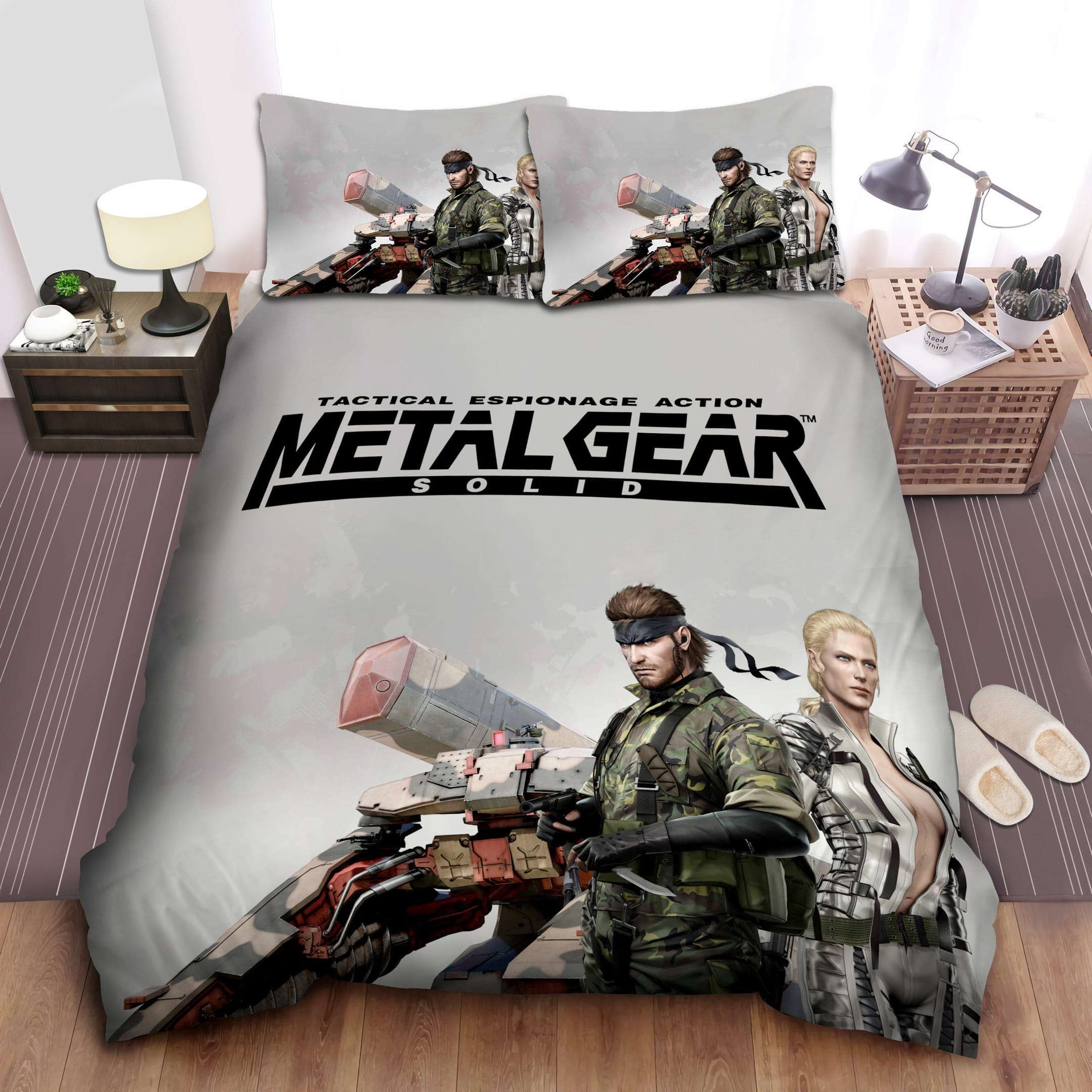 Metal Gear Shagohod Bedding Sets, Flatsheet Gift For Wife, Husband, Besties