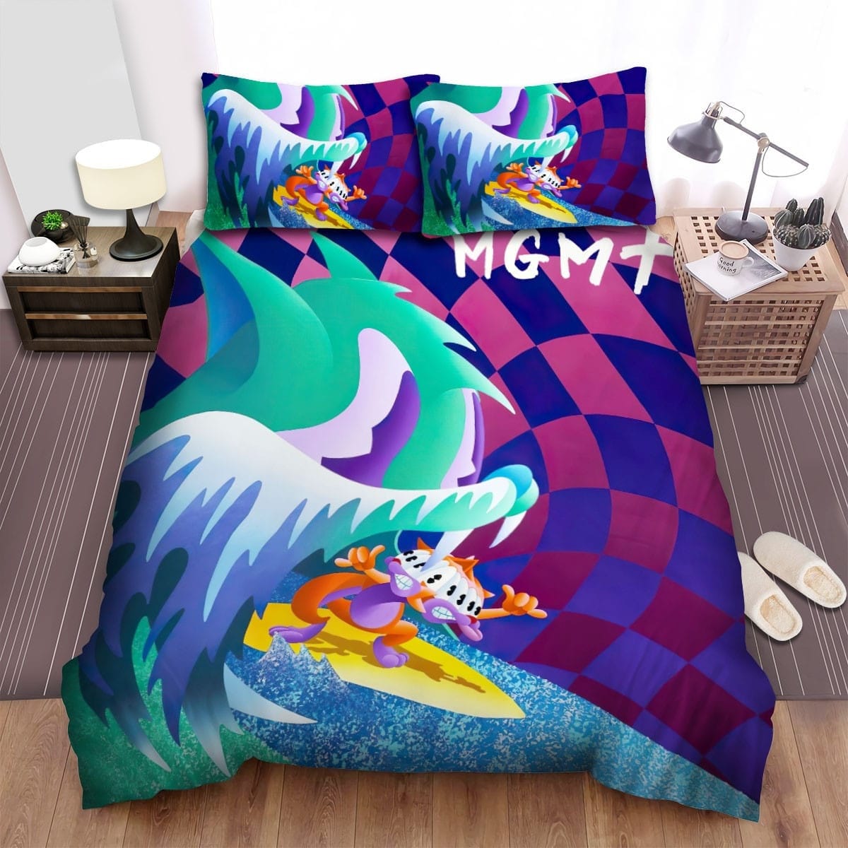 Mgmt Album Congratulations Decorative Bedding Sets with Duvet Cover, Flatsheet, Pillowcases