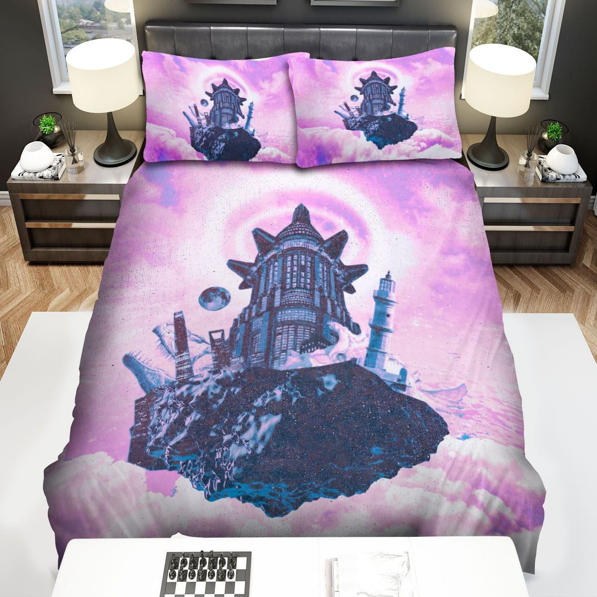 Metropolis Galleons Bedding Sets Duvet Cover, Flatsheet, Pillowcases Perfect Gift For Fans