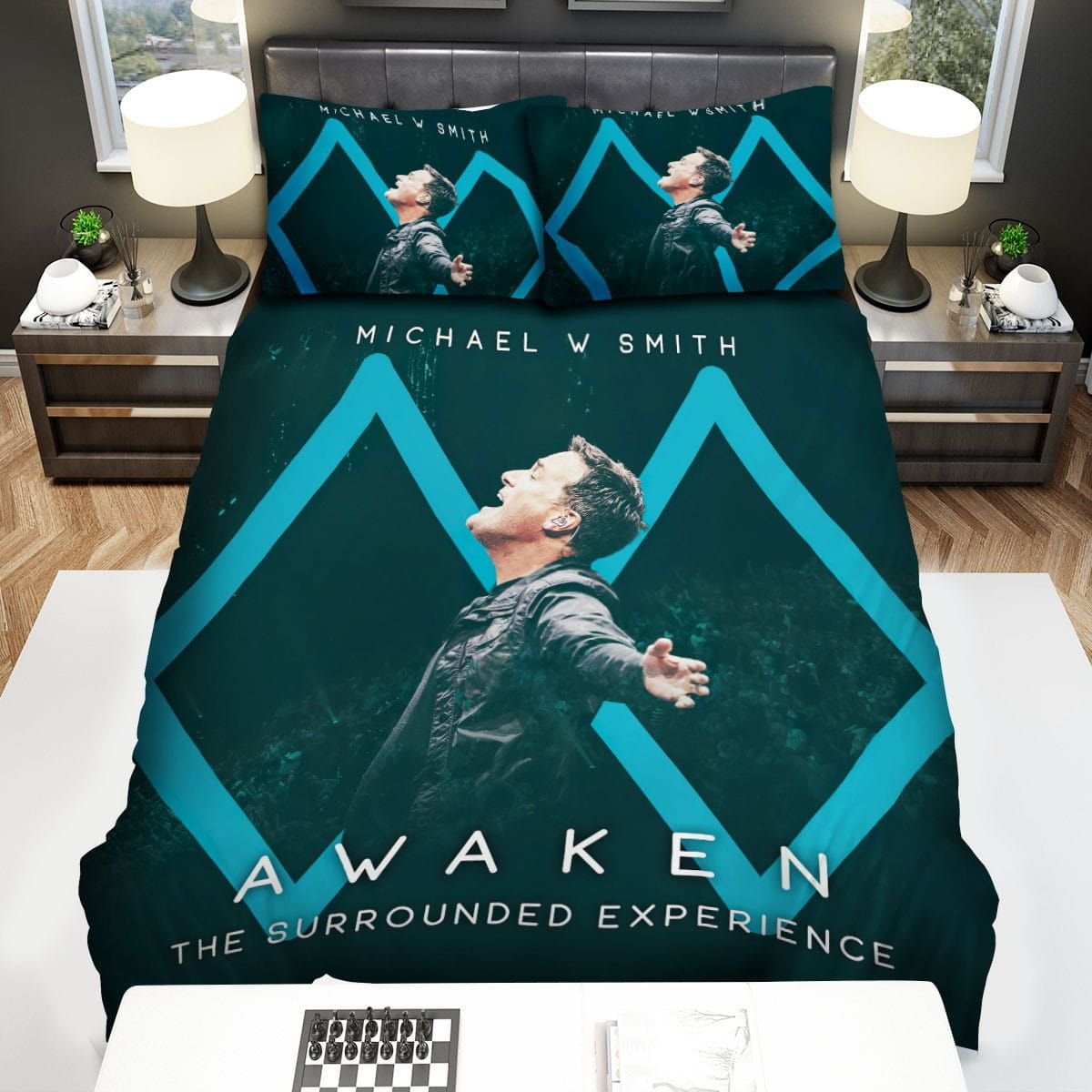 Michael W. Smith Awaken Bedding Sets Duvet Cover, Flatsheet, Pillowcases Perfect Gift For Fans