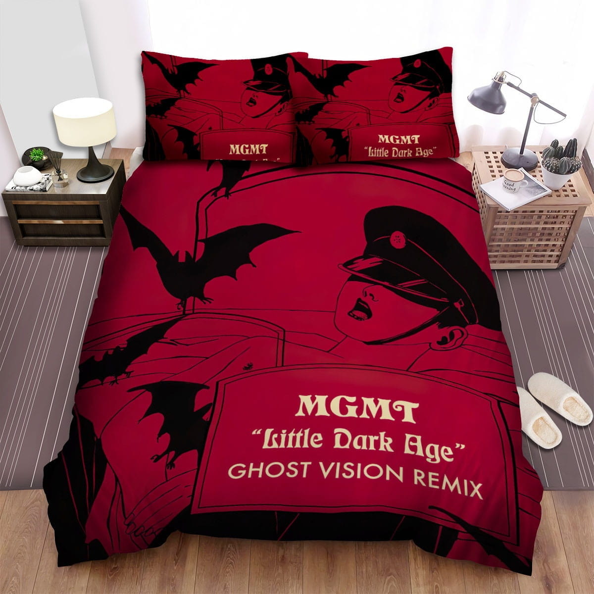 Mgmt Ghost Vision Remix Bedding Sets Duvet Cover, Flatsheet, Pillowcases For Every Bedroom
