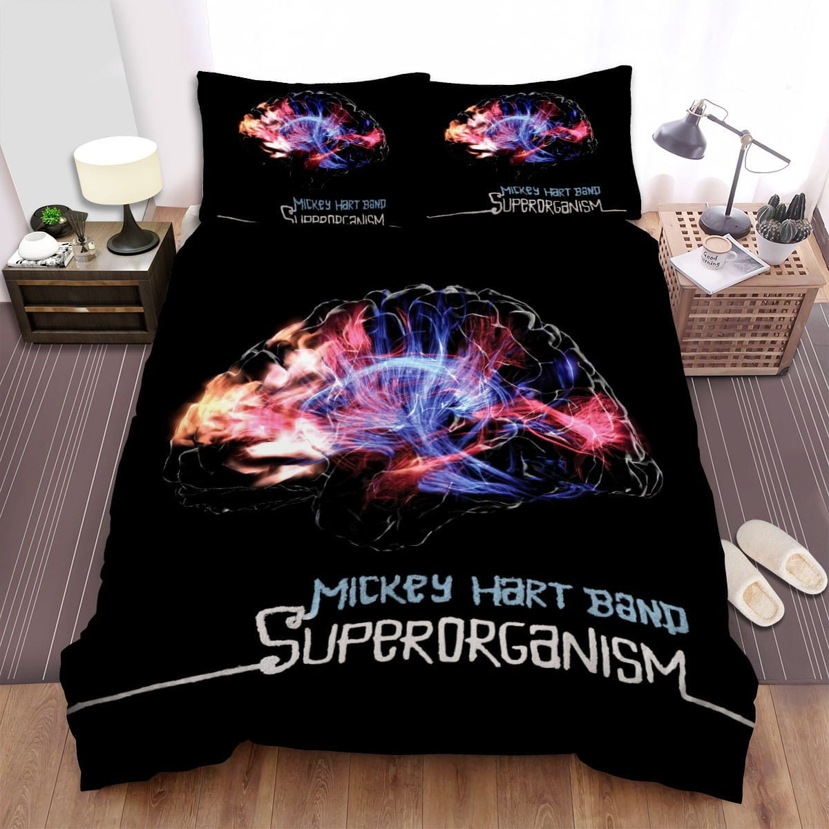 Mickey Hart Mind Bedding Sets Duvet Cover, Flatsheet, Pillowcase For Your Lover