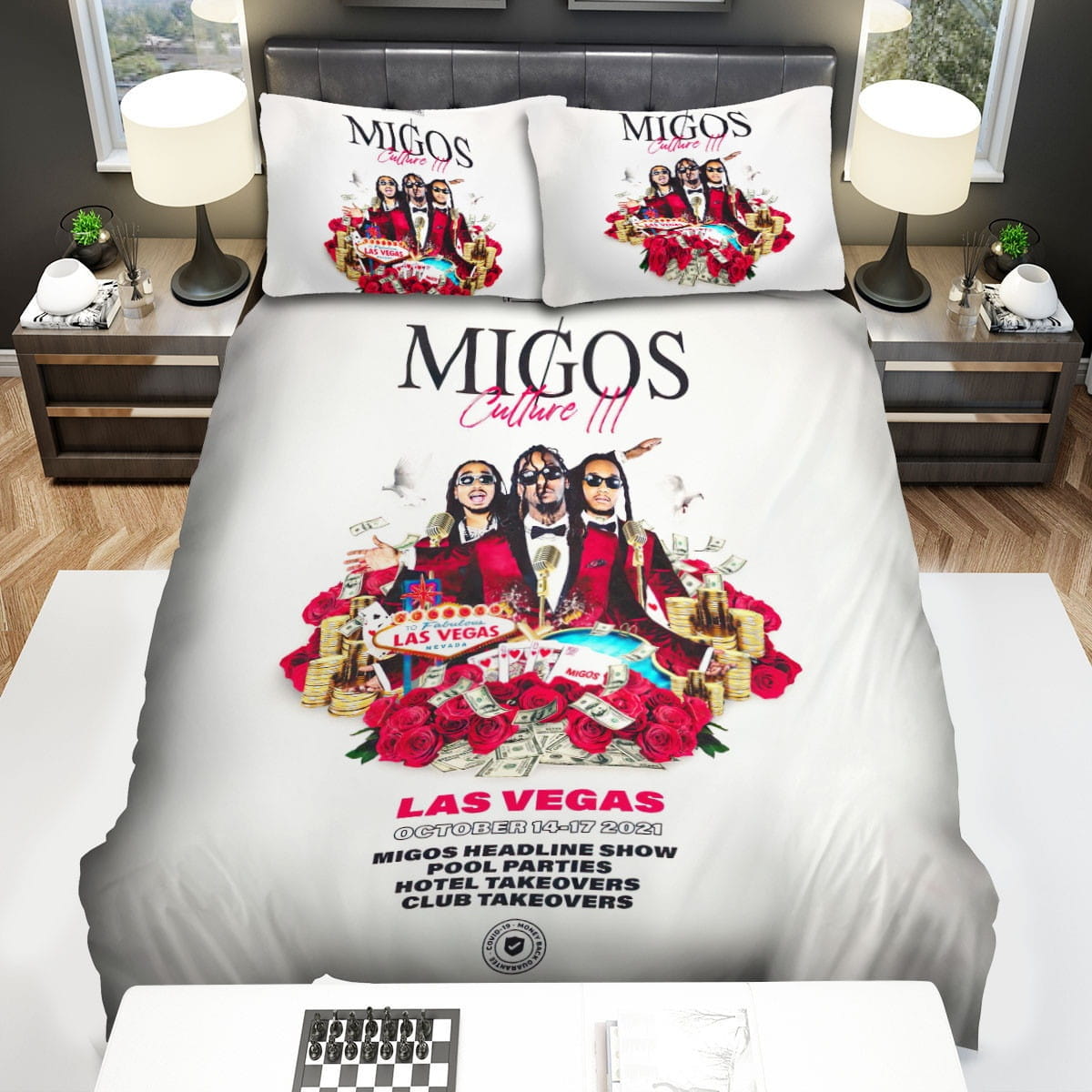 Migos Culture Iii Bedding Sets Duvet Cover, Flatsheet, Pillowcase For Your Lover