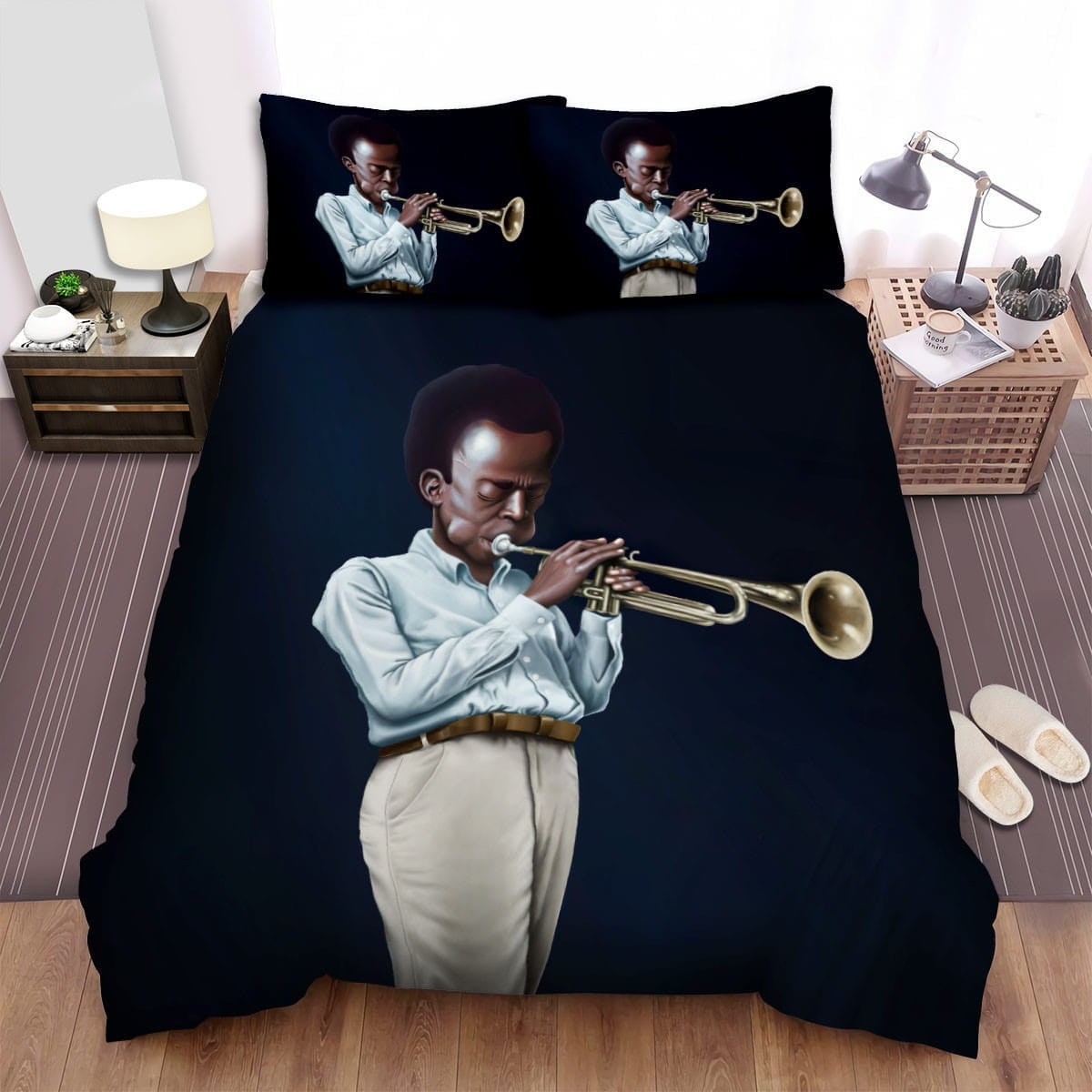 Miles Davis Bedding Sets Duvet Cover, Flatsheet, Pillowcases For Every Bedroom