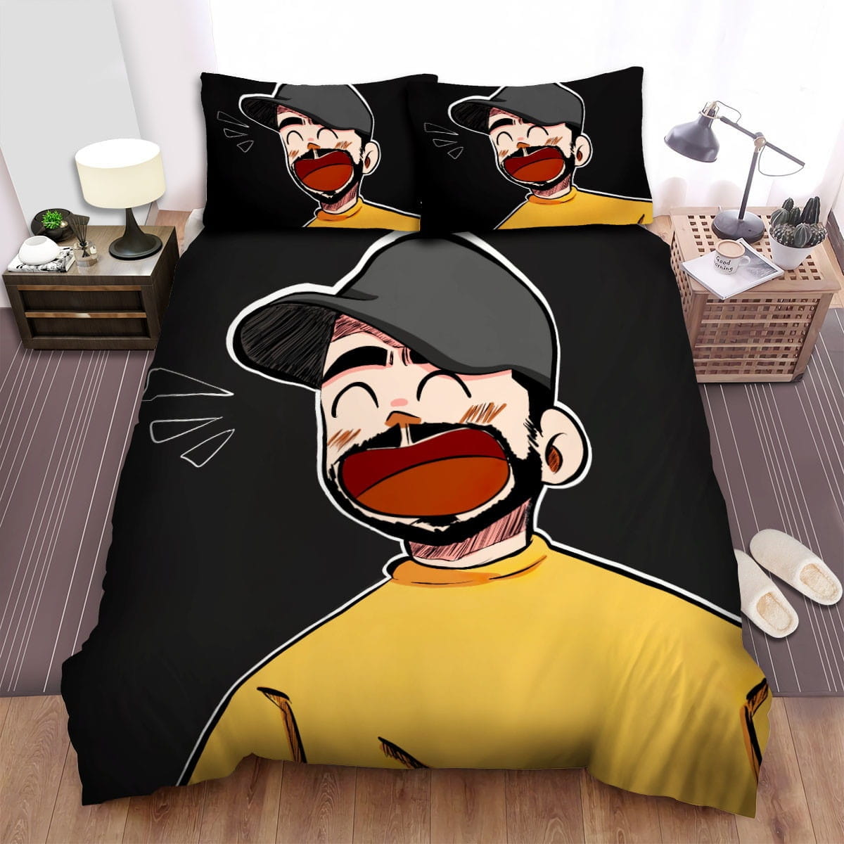 Mike Shinoda Eyes Decorative Bedding Sets with Duvet Cover, Flatsheet, Pillowcases