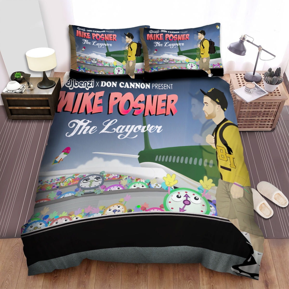 Mike Posner The Layover Bedding Sets Duvet Cover, Flatsheet, Pillowcases For Every Bedroom