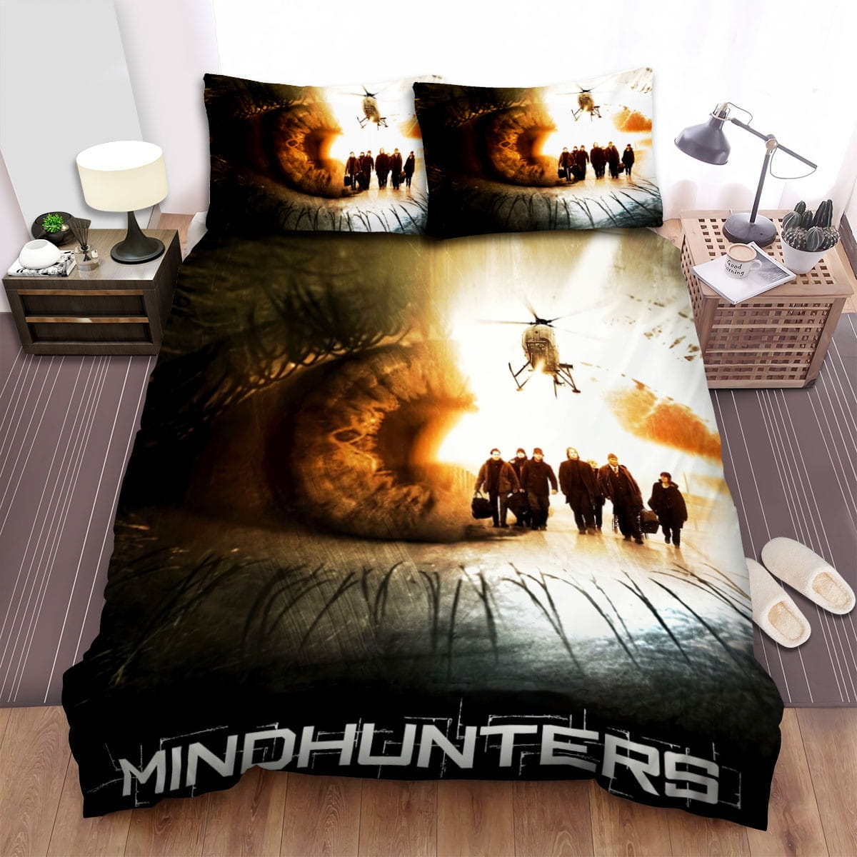 Mindhunters Eye Bedding Sets Duvet Cover, Flatsheet, Pillowcase For Your Lover