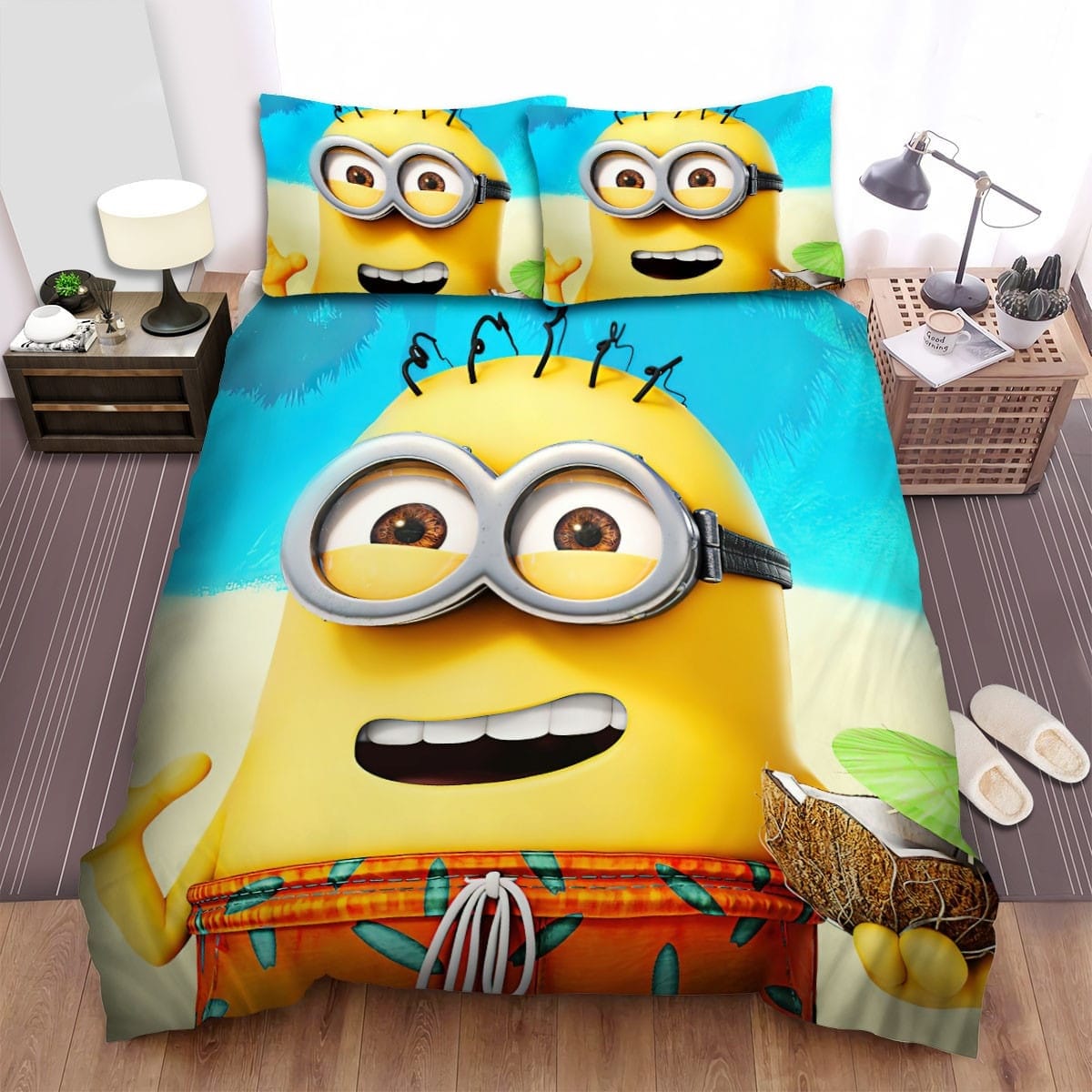 Minions In The Sea Bedding Sets Duvet Cover, Flatsheet, Pillowcases For Every Bedroom