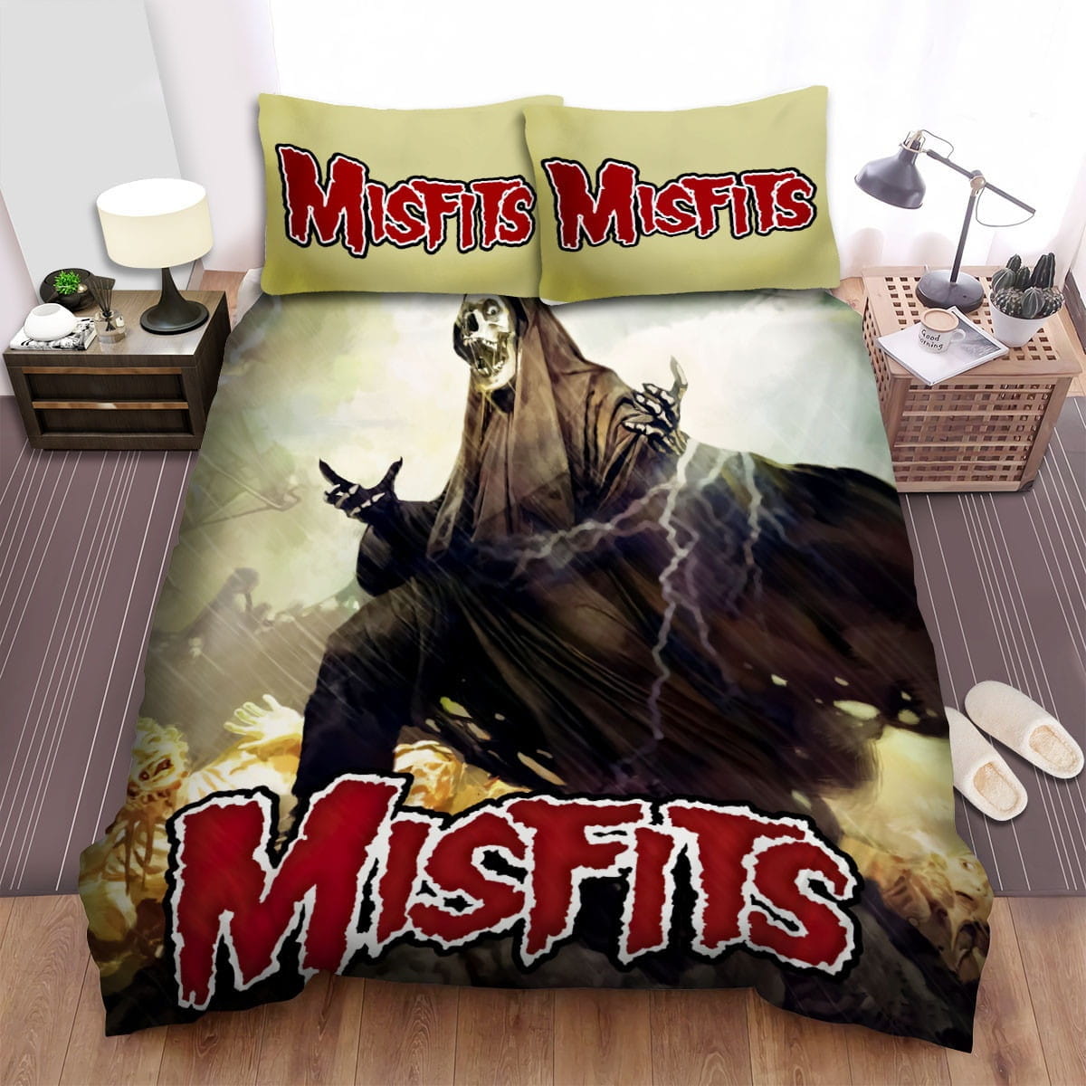 Misfits The Devils Rain Bedding Sets Duvet Cover, Flatsheet, Pillowcases For Every Bedroom