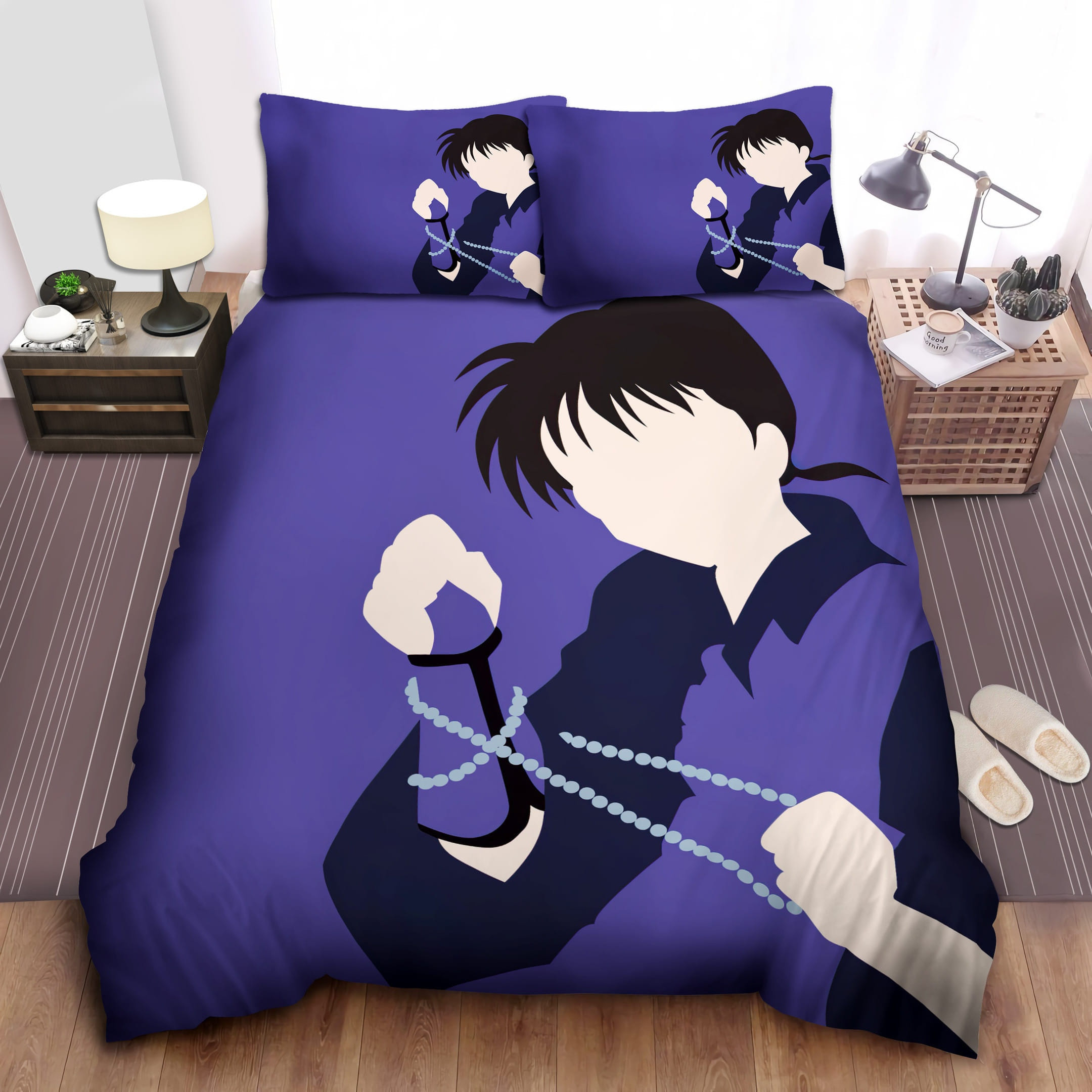 Miroku The Priest Bedding Sets, Flatsheet Gift For Wife, Husband, Besties