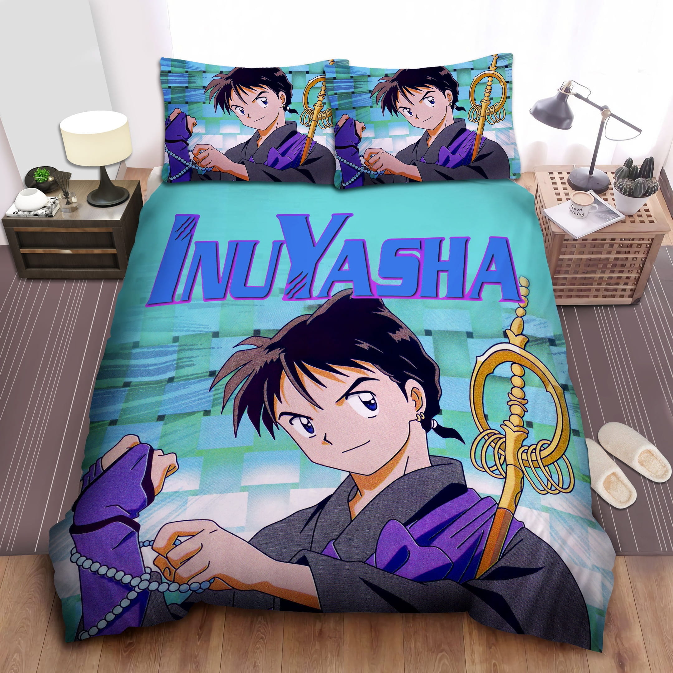 Miroku Bedding Set, Gift For Christmas, Birthday, Thanksgiving