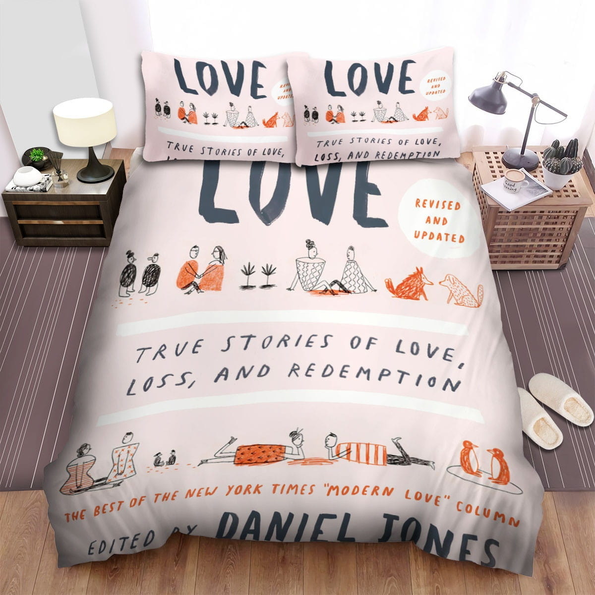 Modern Love Movie Art 2 Bedding Sets Duvet Cover, Flatsheet, Pillowcase For Your Lover