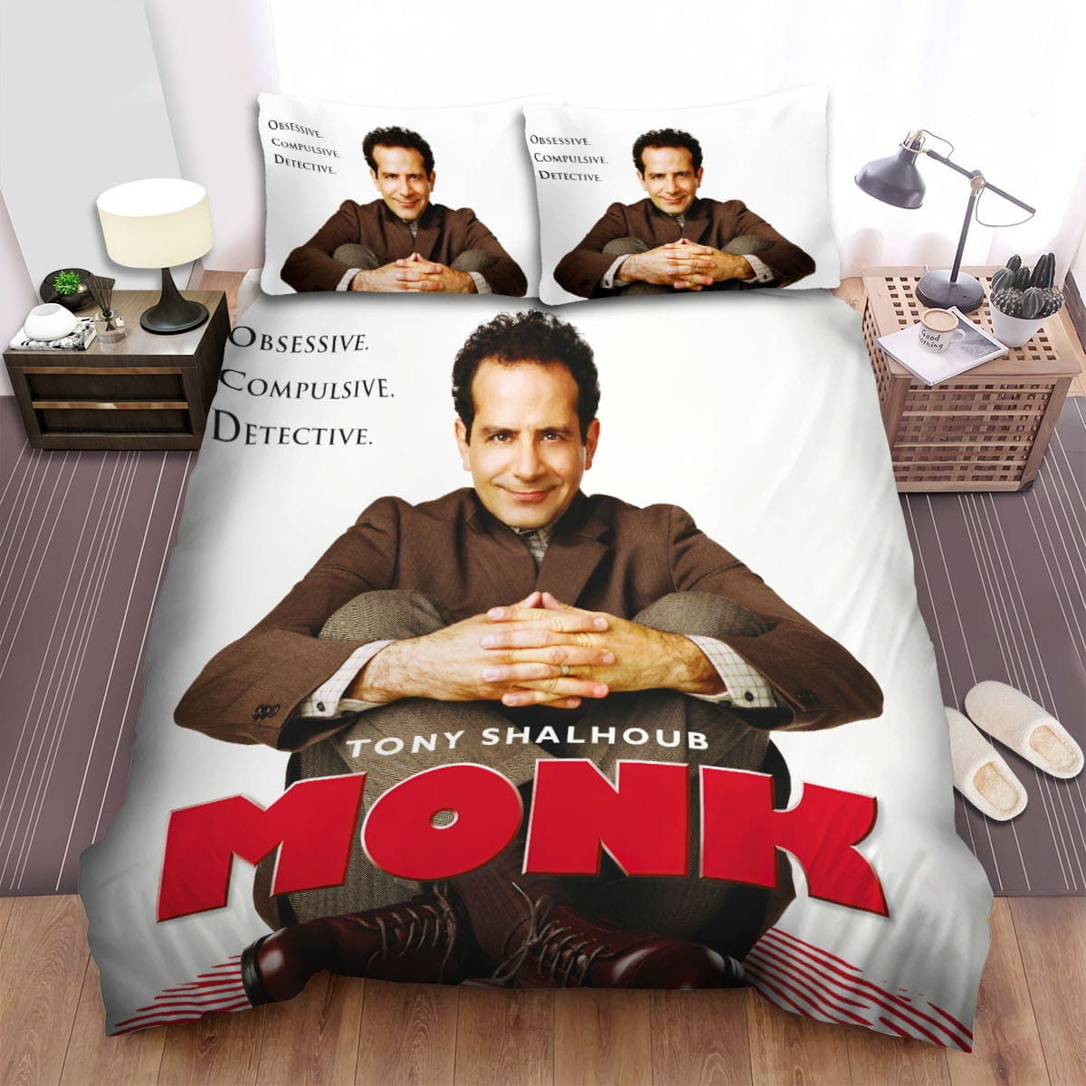 Monk Movie Poster 1 Bedding Sets, Flatsheet Gift For Christmas, Thanksgiving, Halloween