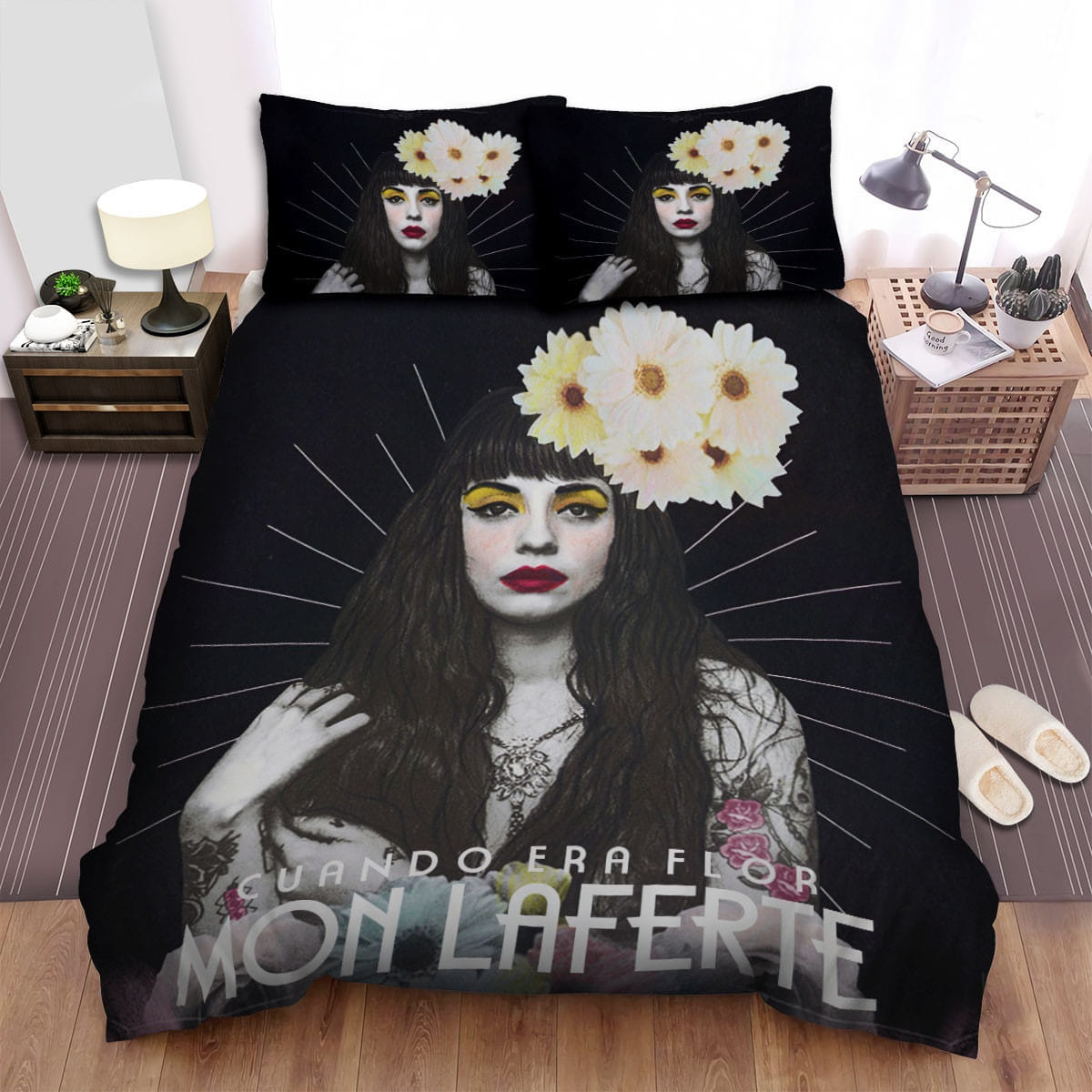 Mon Laferte Cuando Eraflor Bedding Set, Gift For Christmas, Birthday, Thanksgiving