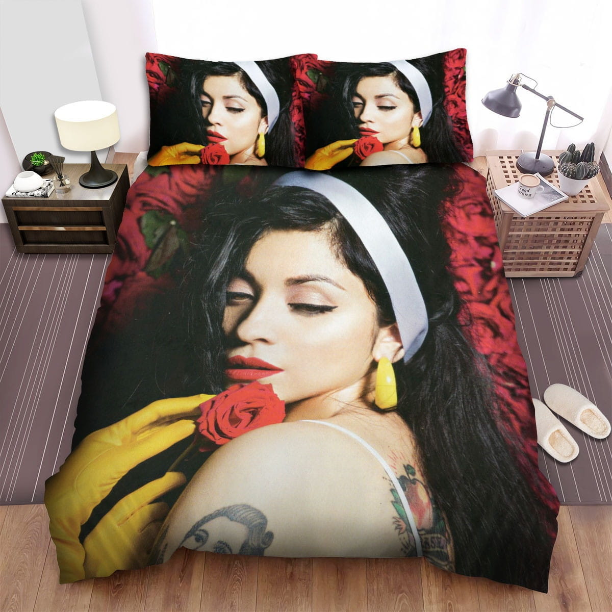 Mon Laferte Attractive Bedding Sets, Flatsheet Gift For Christmas, Thanksgiving, Halloween