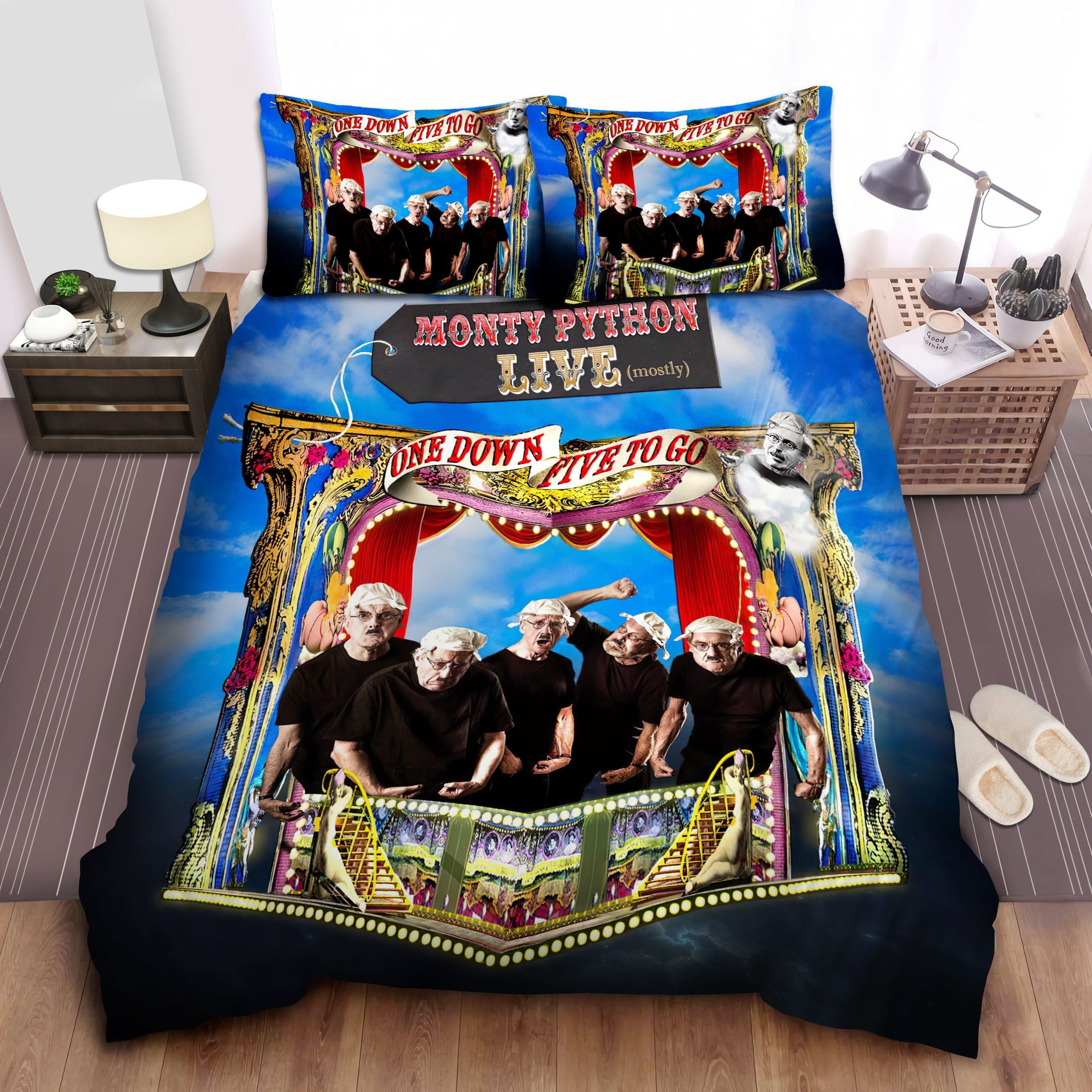 Monty Python Bedding Set, Gift For Christmas, Birthday, Thanksgiving