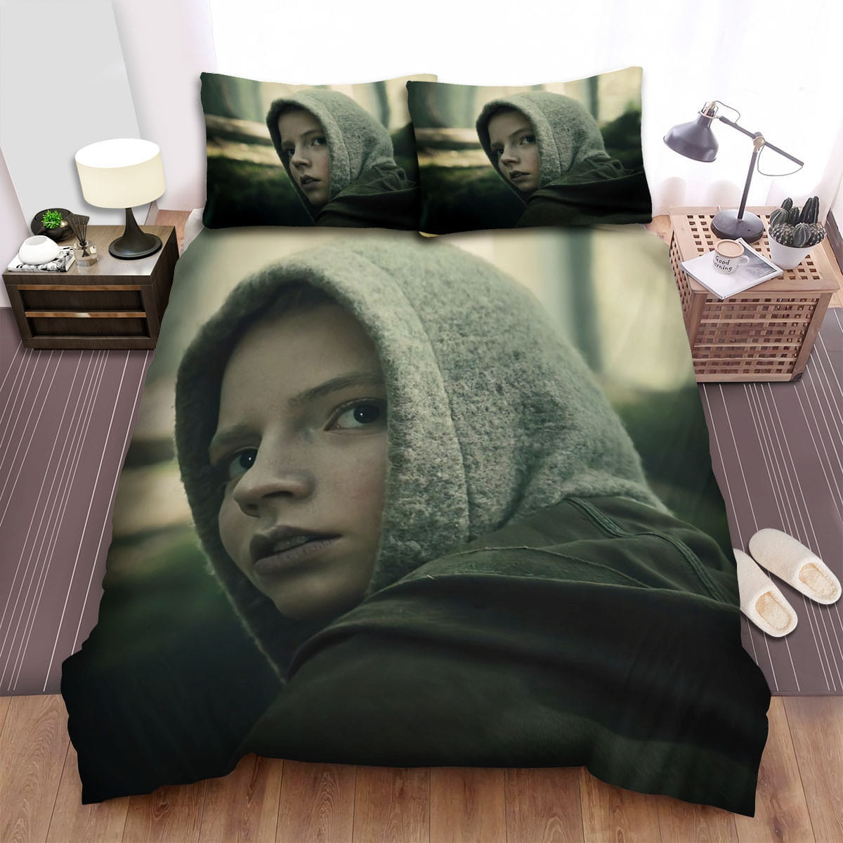 Morgan Pretty Bedding Sets, Flatsheet Gift For Wife, Husband, Besties