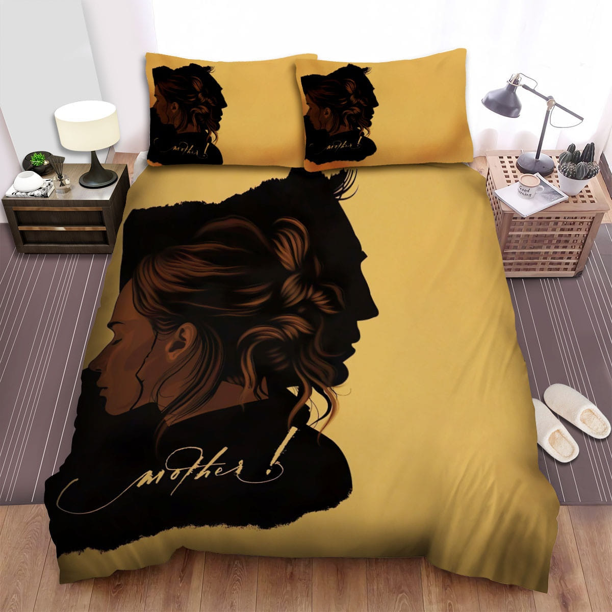 Mother! Movie Poster 4 Bedding Set, Gift For Christmas, Birthday, Thanksgiving
