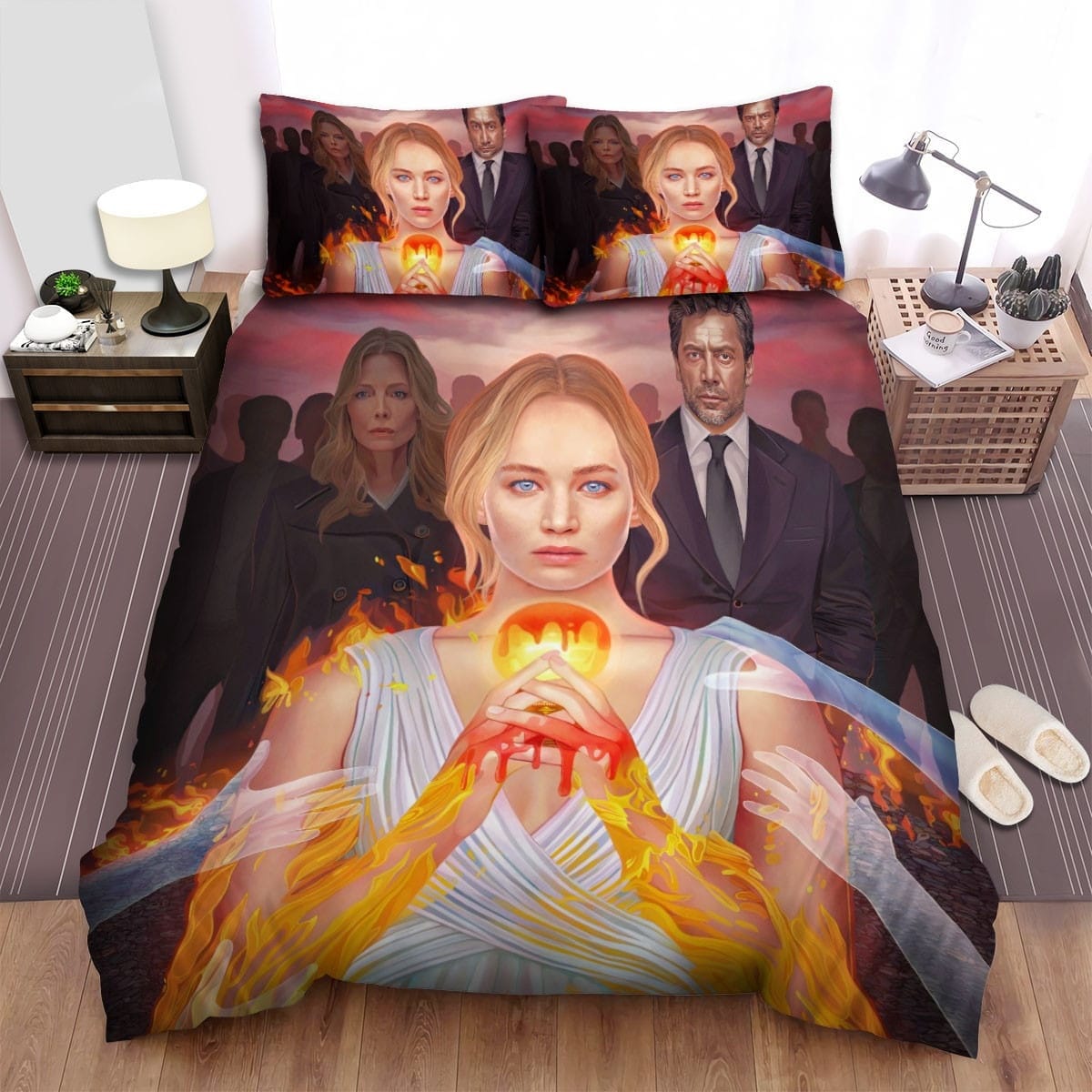 Mother! Fire Bedding Sets Duvet Cover, Flatsheet, Pillowcase For Your Lover