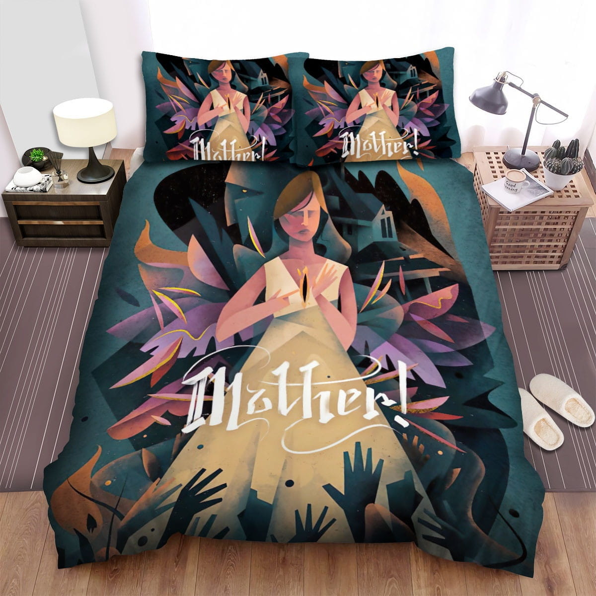Mother! Paradigm Art Bedding Sets Duvet Cover, Flatsheet, Pillowcases Perfect Gift For Fans
