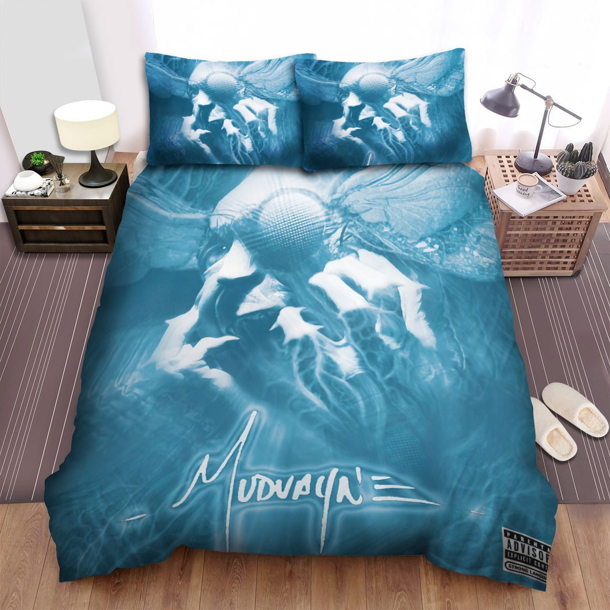 Mudvayne Band Scare Bedding Sets, Flatsheet Gift For Christmas, Thanksgiving, Halloween