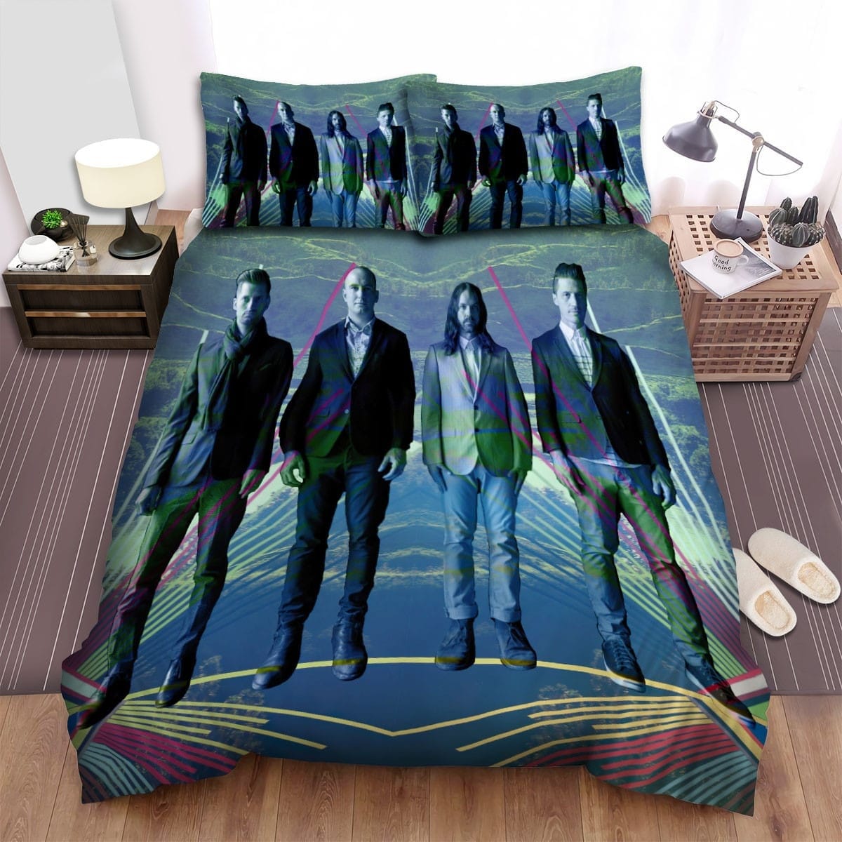 Mutemath Floating Bedding Sets, Flatsheet Gift For Wife, Husband, Besties
