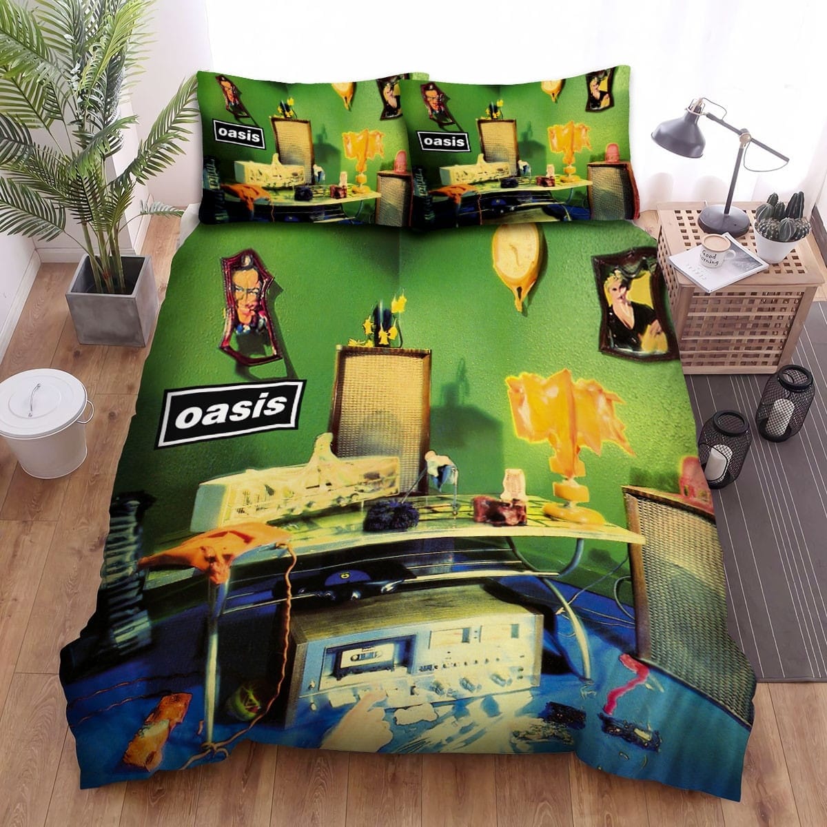 Music Oasis Shakermaker Bedding Sets, Flatsheet Gift For Christmas, Thanksgiving, Halloween