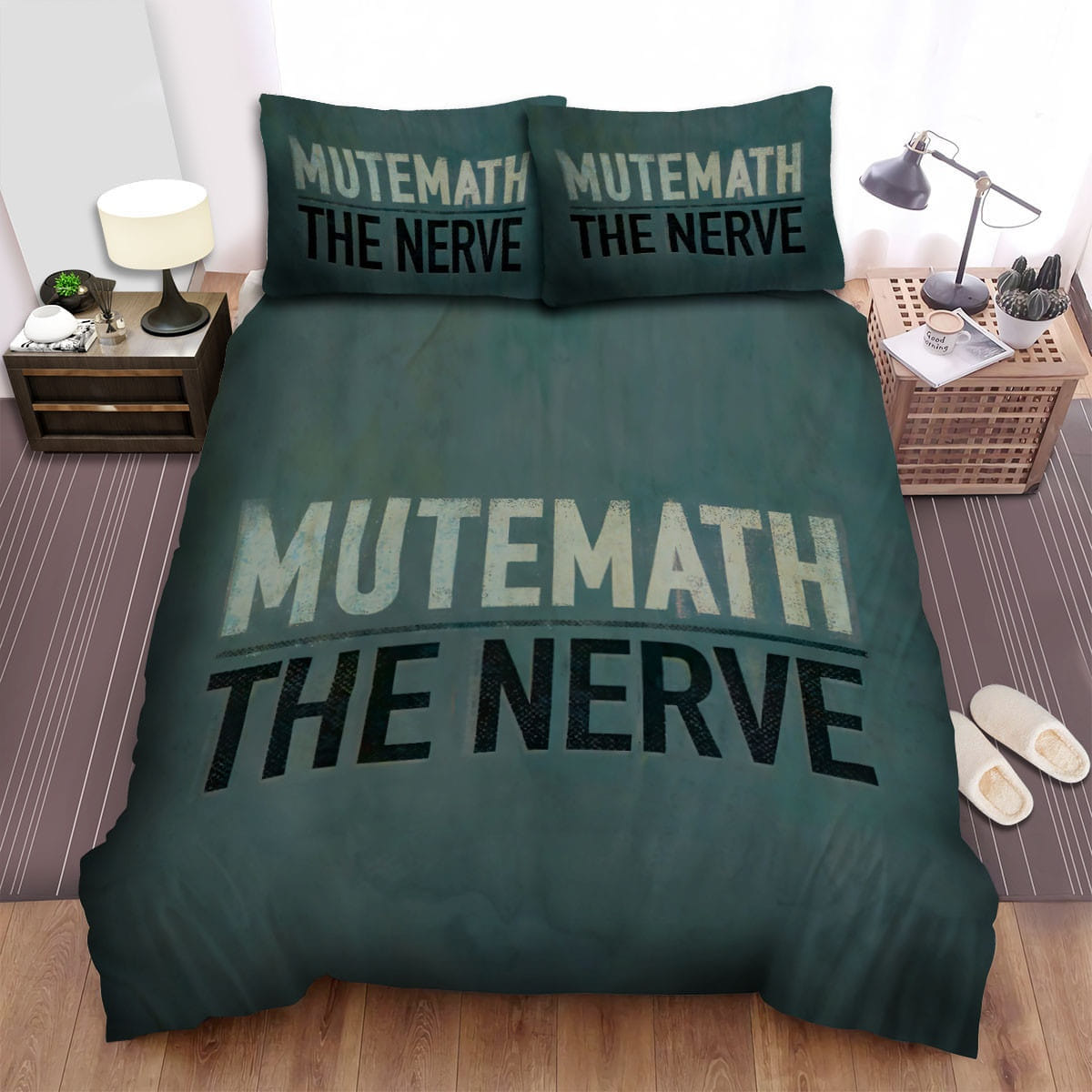Mutemath The Nerve Bedding Set, Gift For Christmas, Birthday, Thanksgiving