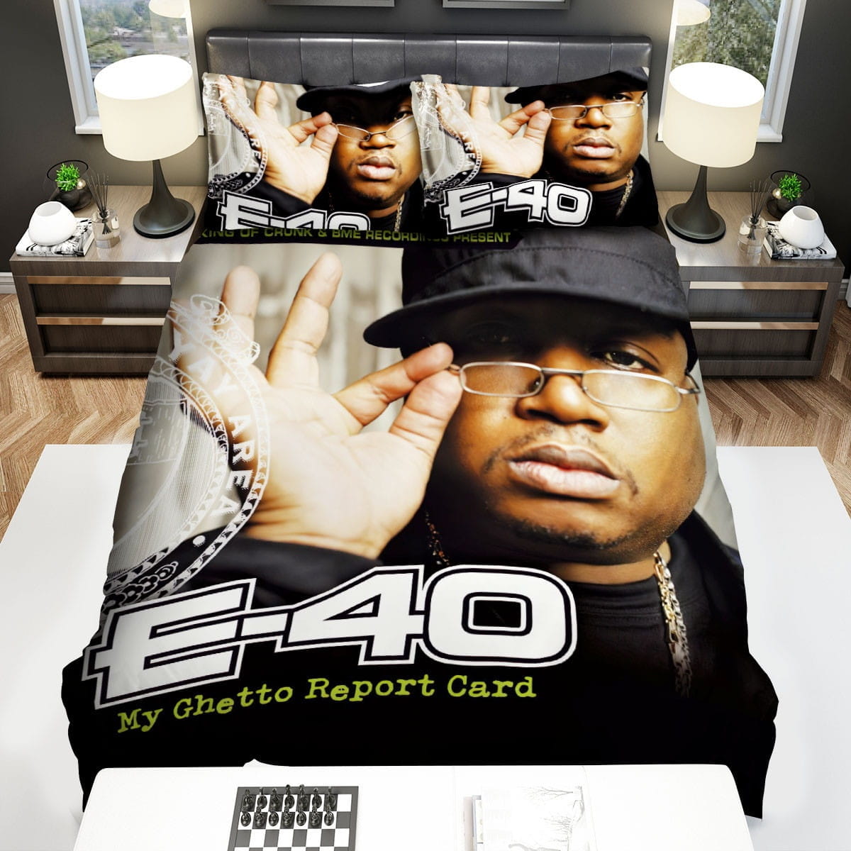 My Ghetto Report Card E-40 Bedding Sets Duvet Cover, Flatsheet, Pillowcase For Your Lover