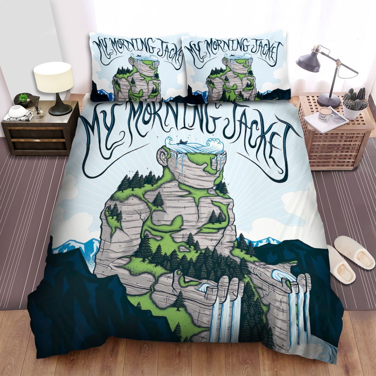 My Morning Jacket Art 10 Bedding Sets Duvet Cover, Flatsheet, Pillowcases Perfect Gift For Fans