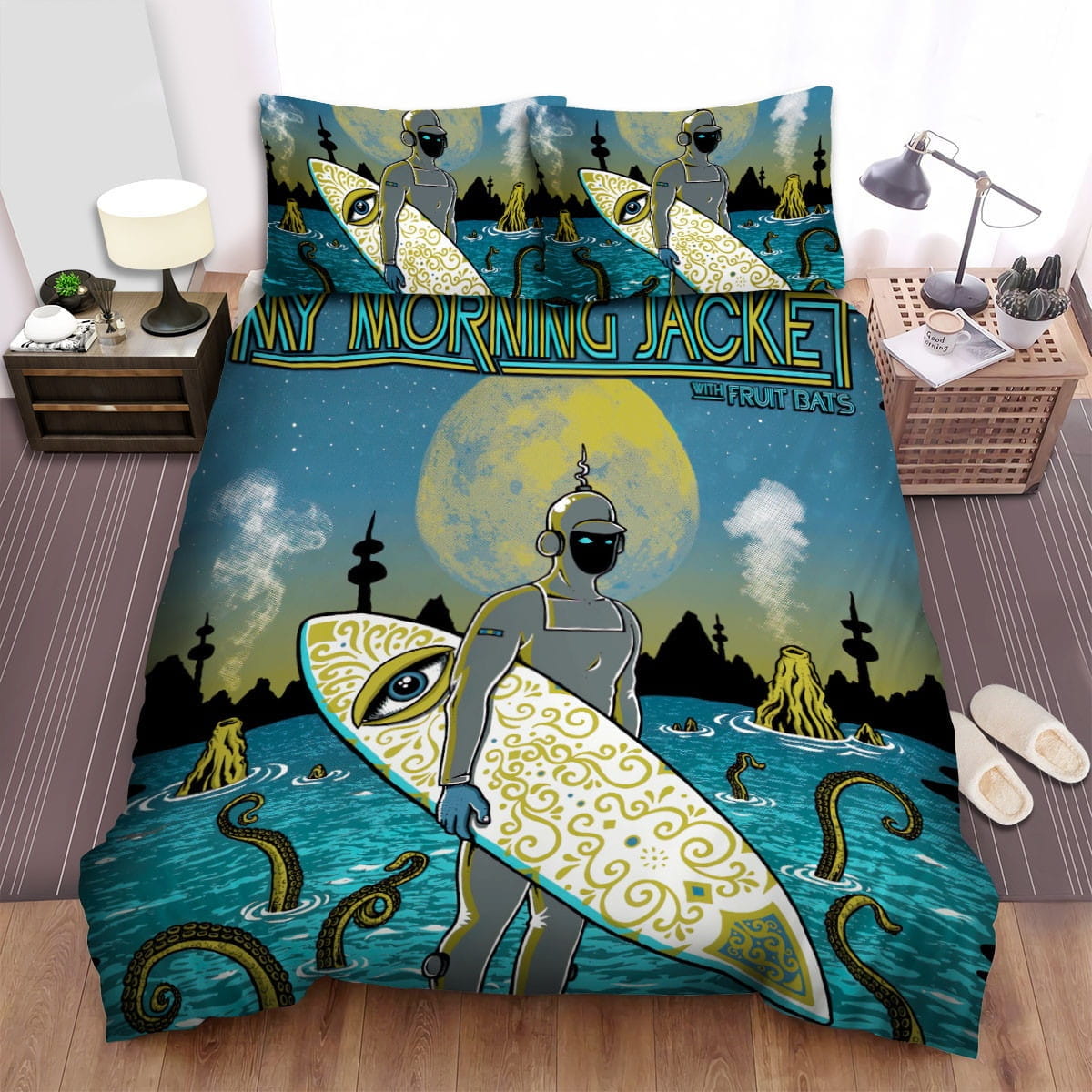 My Morning Jacket Art Bedding Sets Duvet Cover, Flatsheet, Pillowcase For Your Lover