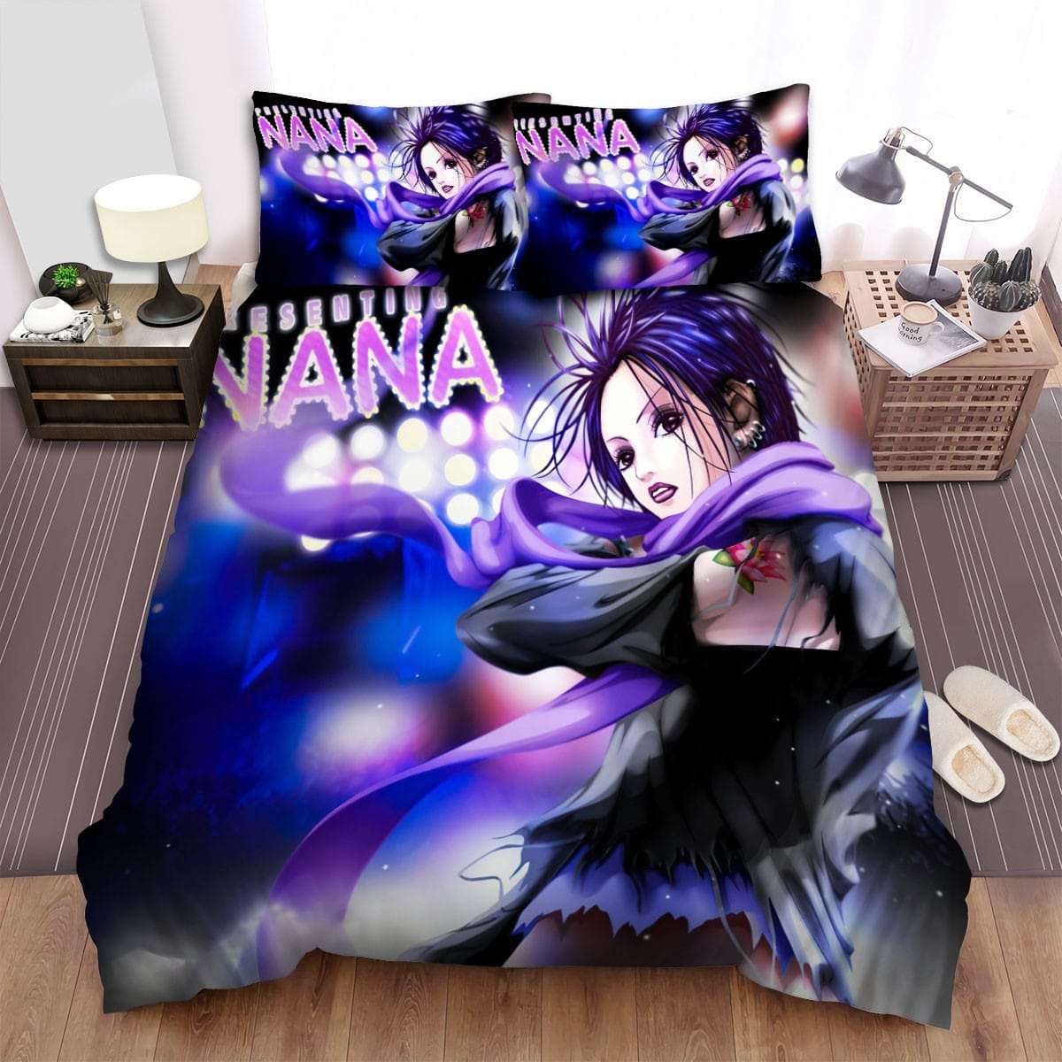 Nana Art Decorative Bedding Sets with Duvet Cover, Flatsheet, Pillowcases