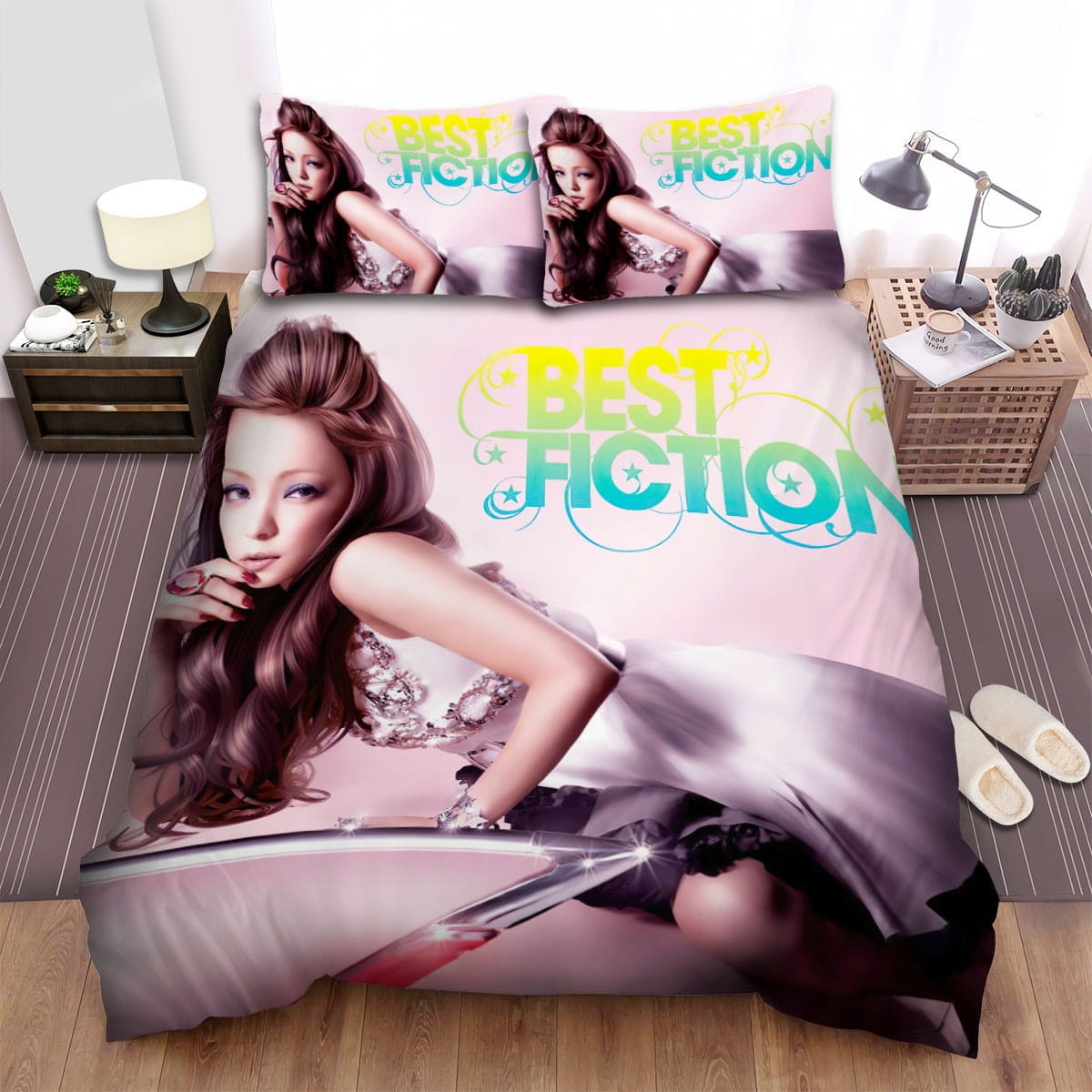 Namie Amuro Best Fiction Bedding Sets, Flatsheet Gift For Wife, Husband, Besties