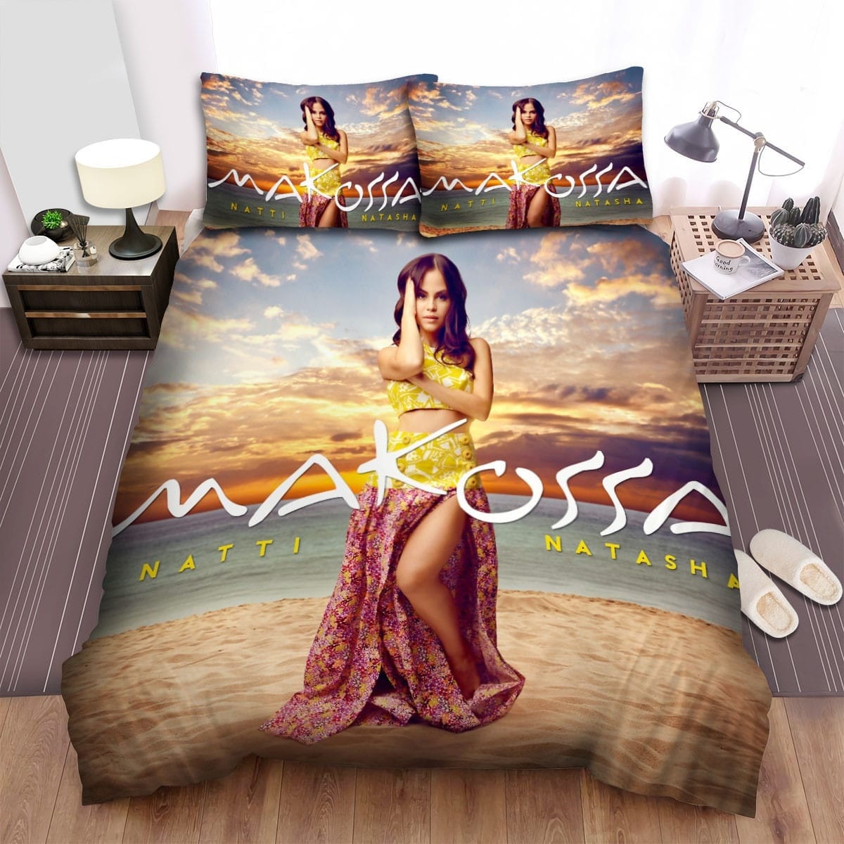 Natti Natasha Dress Bedding Sets Duvet Cover, Flatsheet, Pillowcases For Every Bedroom
