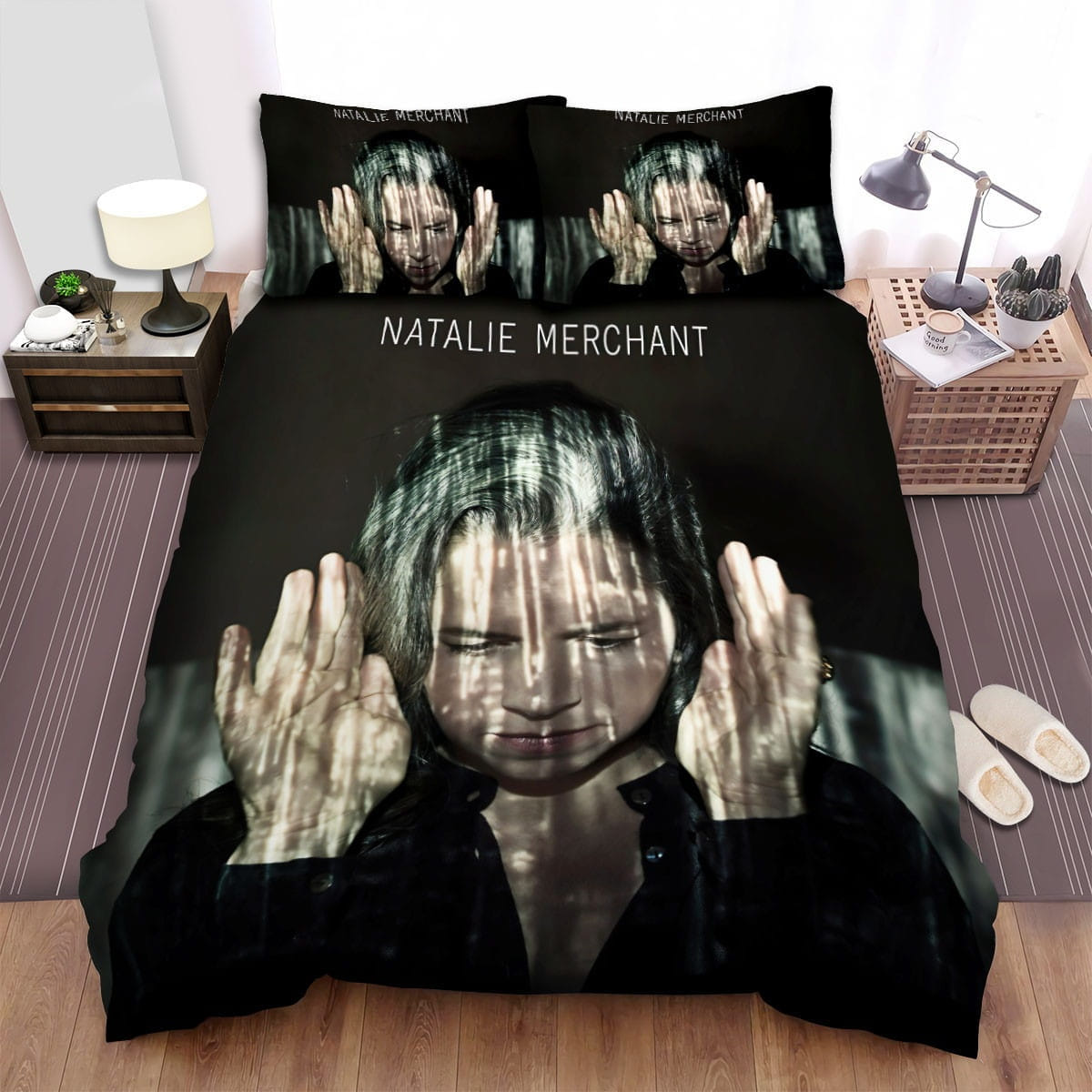 Natalie Merchant Bedding Set, Gift For Christmas, Birthday, Thanksgiving