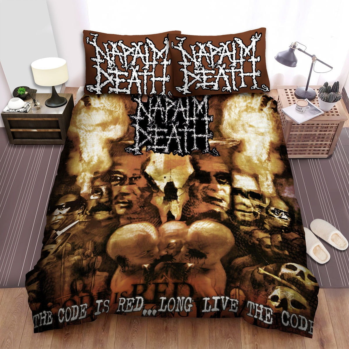 Napalm Death Co Bedding Sets Duvet Cover, Flatsheet, Pillowcases For Every Bedroom
