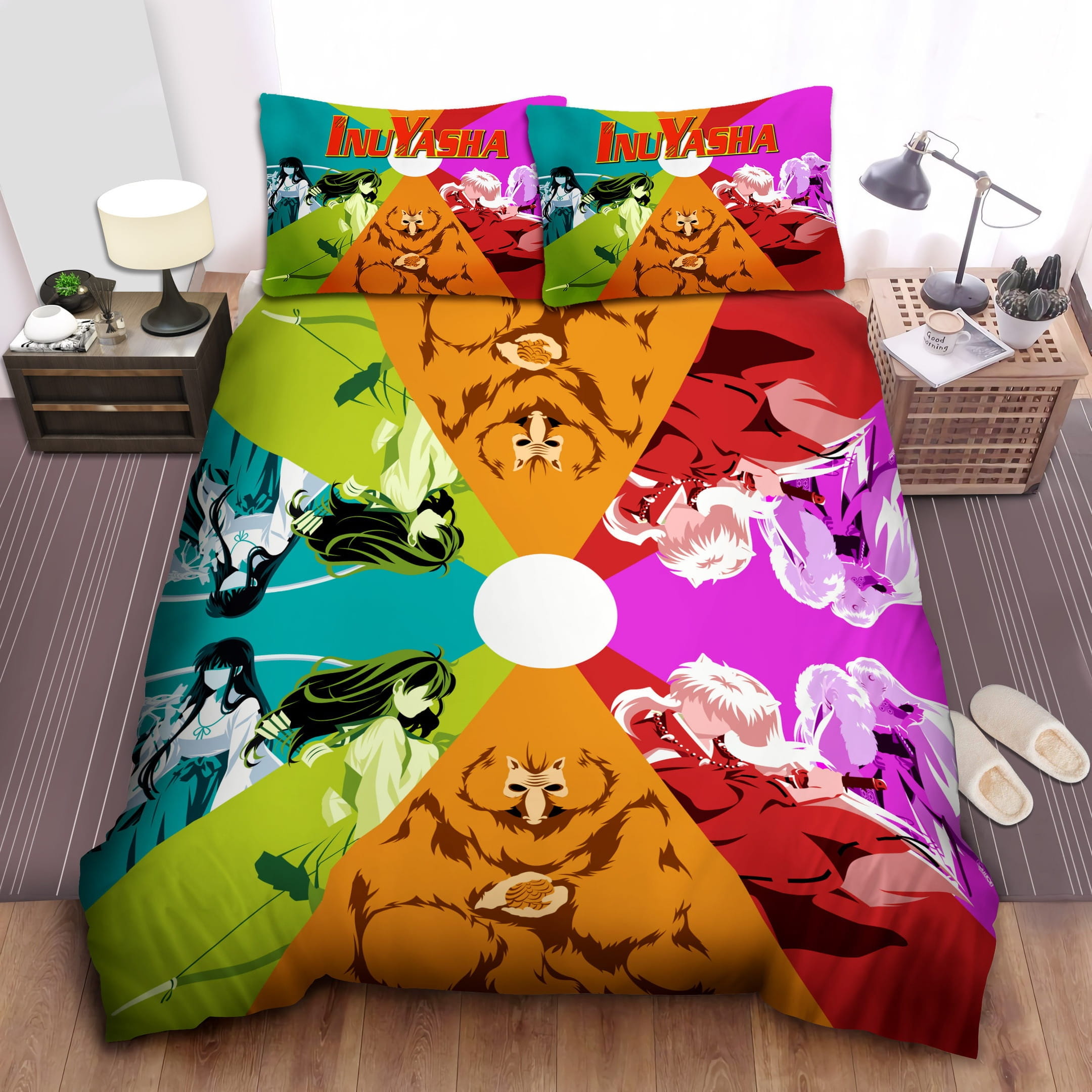 Naraku In Baboon Skin Bedding Sets Duvet Cover, Flatsheet, Pillowcases For Every Bedroom