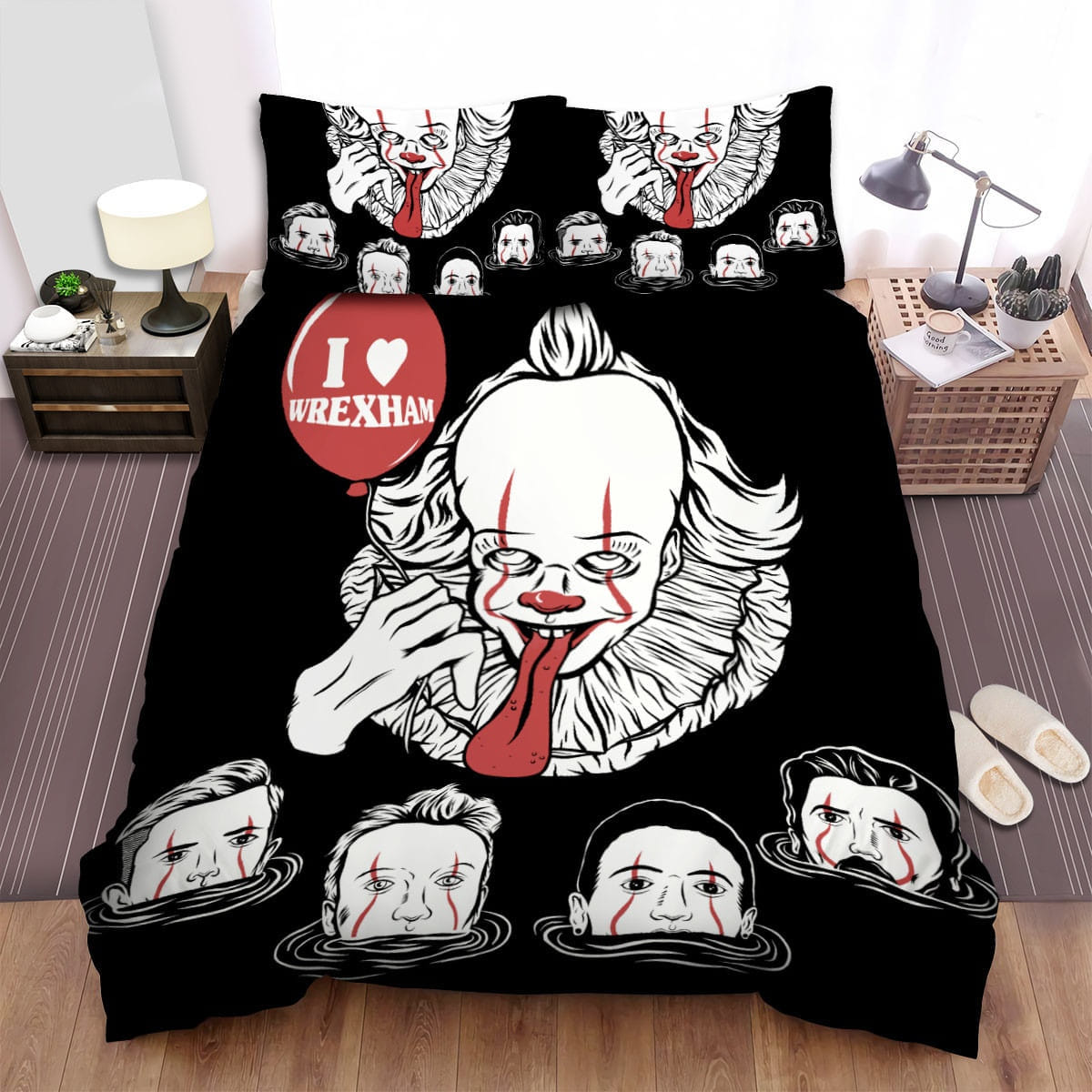 Neck Deep It Bedding Sets Duvet Cover, Flatsheet, Pillowcases For Every Bedroom