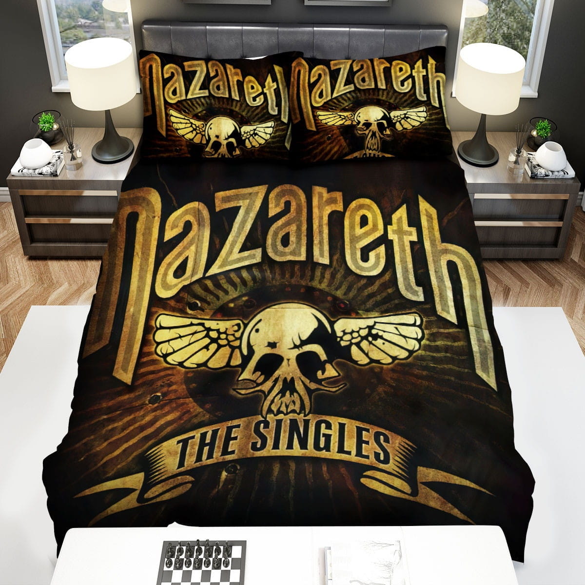 Nazareth The Singles Bedding Sets Duvet Cover, Flatsheet, Pillowcases Perfect Gift For Fans