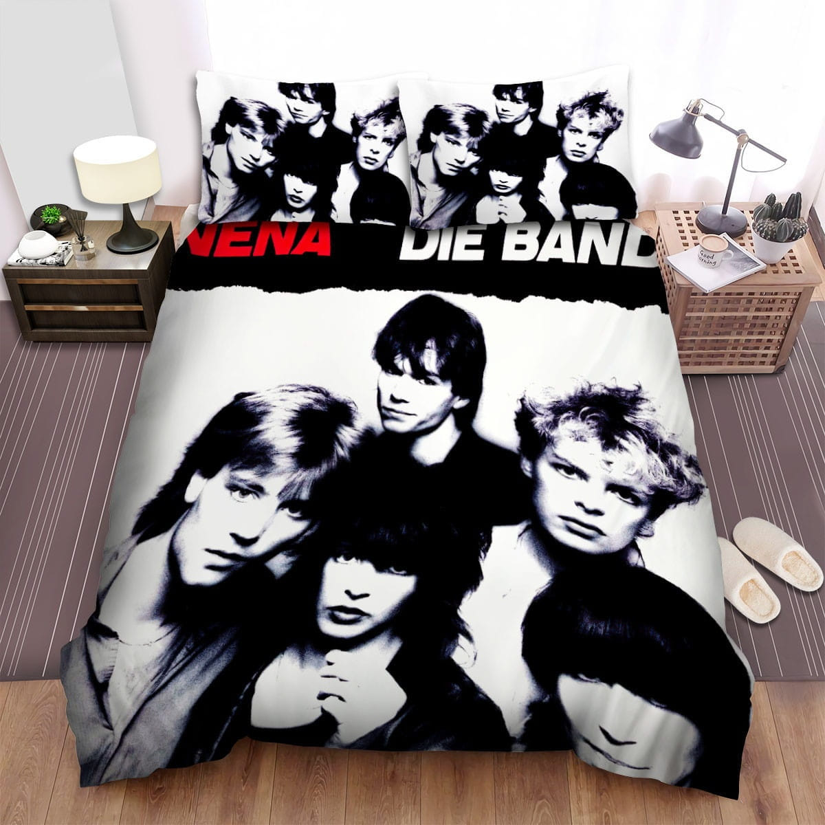Nena Die Band Bedding Sets Duvet Cover, Flatsheet, Pillowcase For Your Lover