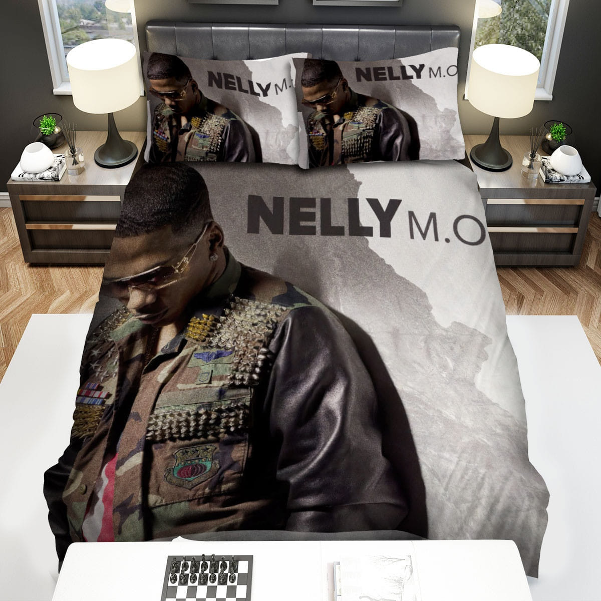 Nelly Cover Album M.O. Bedding Sets Duvet Cover, Flatsheet, Pillowcase For Your Lover