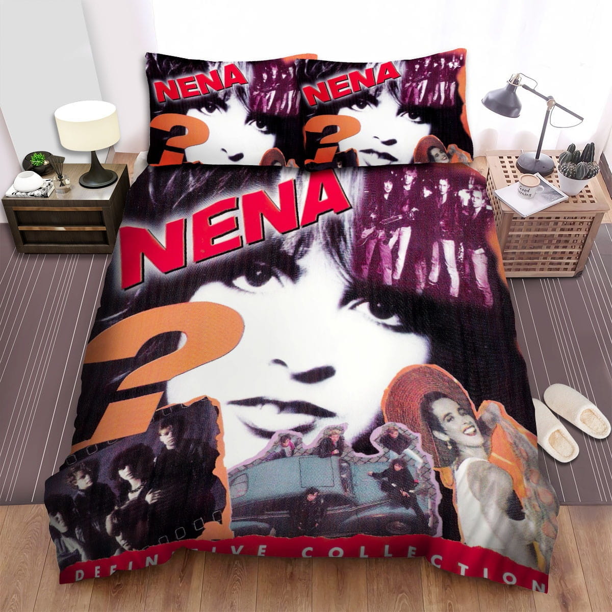 Nena Definitive Collection Bedding Sets Duvet Cover, Flatsheet, Pillowcase For Your Lover