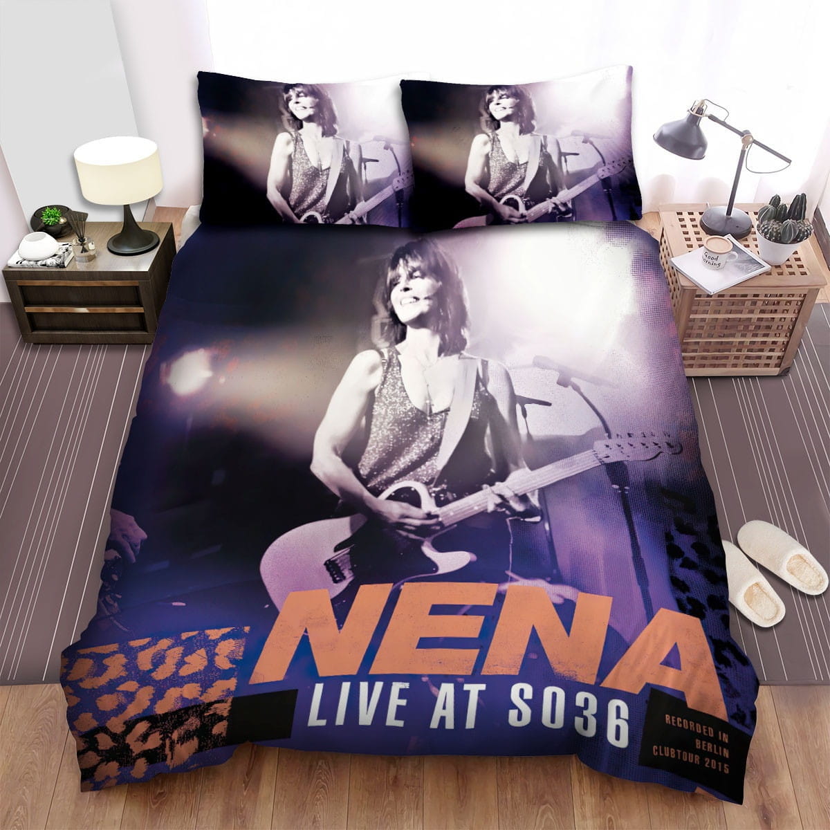 Nena Live At So36 Bedding Sets, Flatsheet Gift For Wife, Husband, Besties